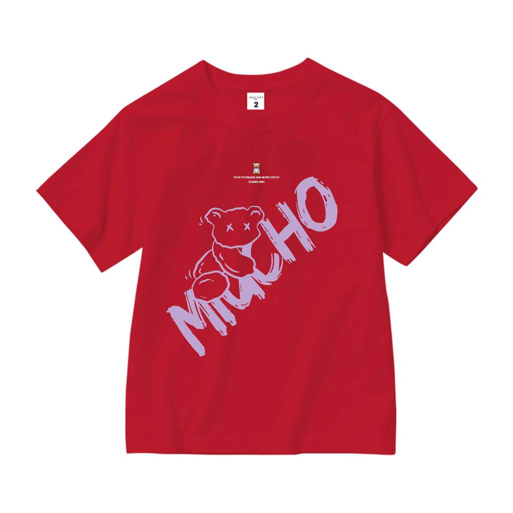 Áo thun cho bé gái form rộng AED1101 Miucho Kid tay ngắn vải cotton cổ tròn in mix_thumbnail_9