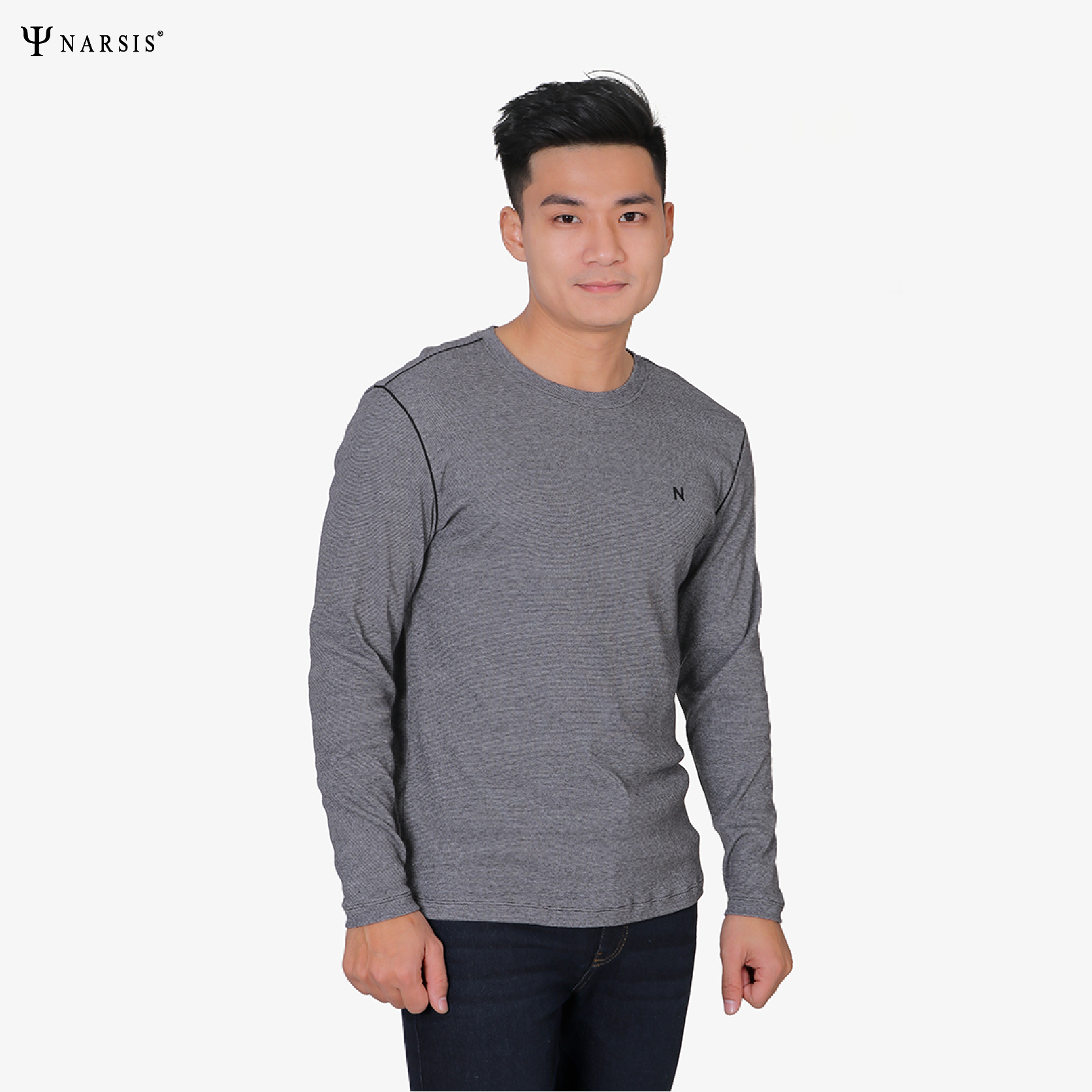 ÁO NAM NARSIS D8075 NARSIS CHẤT LIỆU THOÁNG MÁT, DỄ CHỊU, THOẢI MÁI CẢ NGÀY, DỄ VẬN ĐỘNG