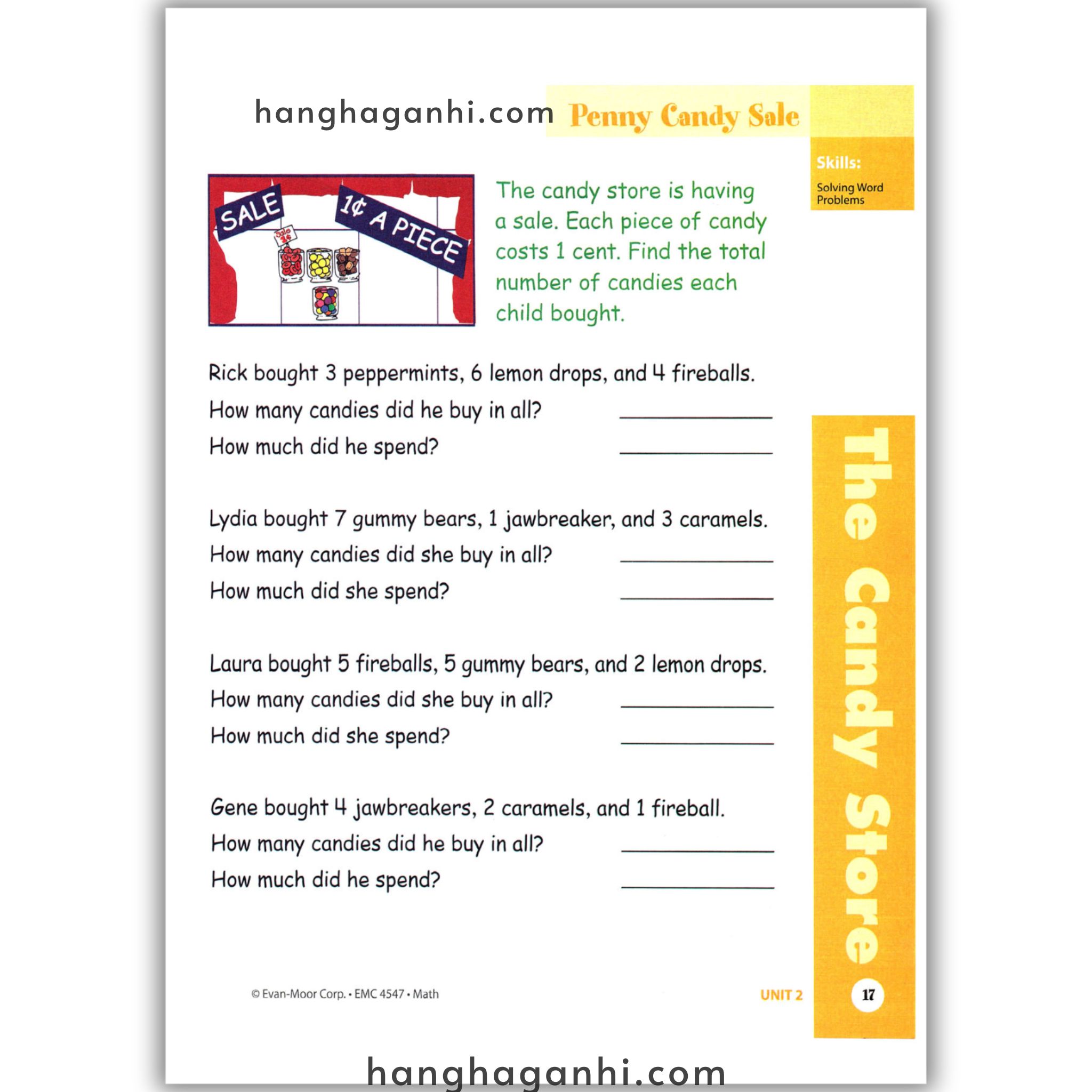 Skill Sharpeners Math Grade 3, Sách Toán Mỹ Evan Moor cho học sinh lớp 3_thumbnail_11