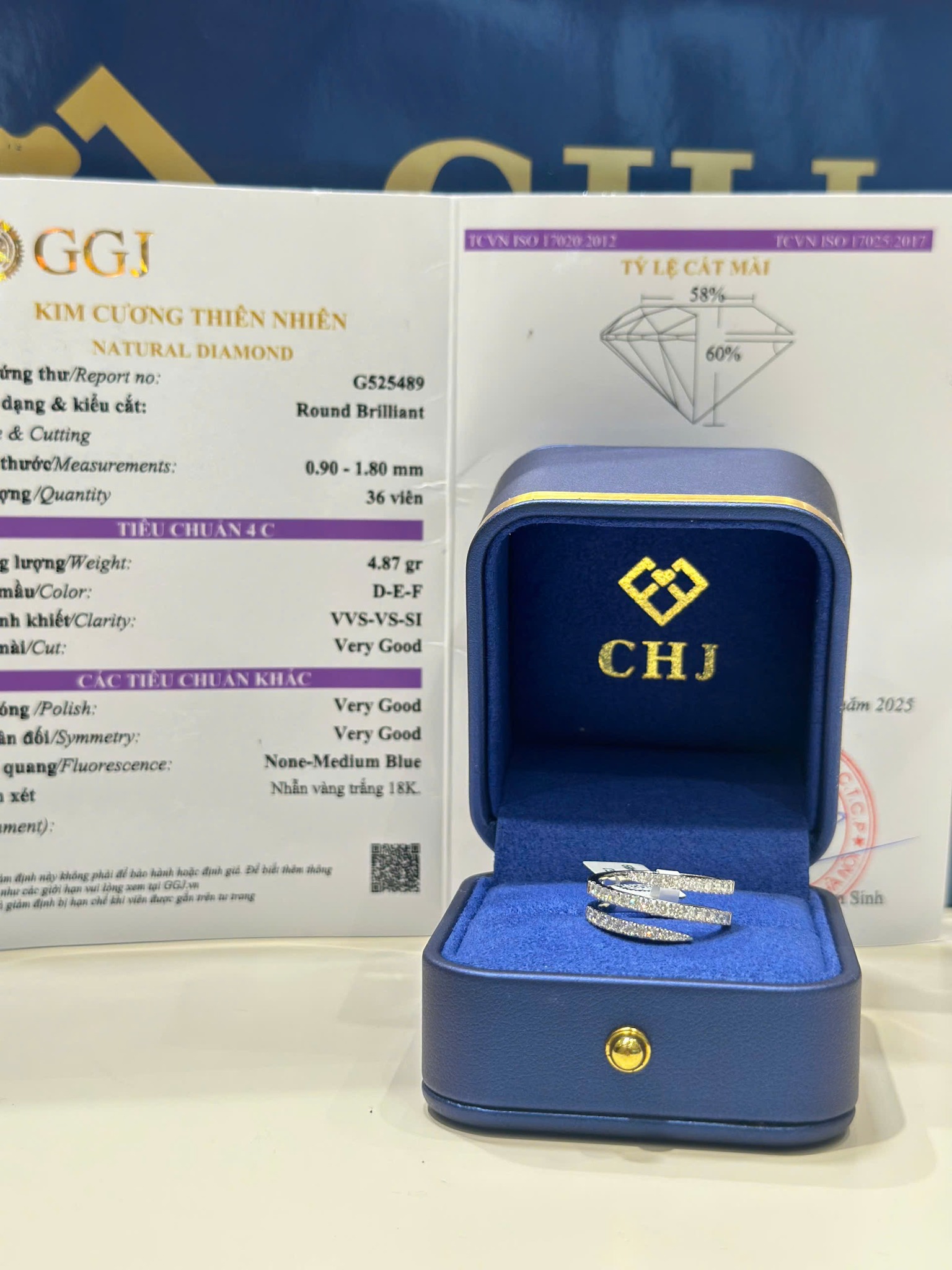 Nhẫn kim cương 36 viên 0.9 - 1.8li 14k _thumbnail_6