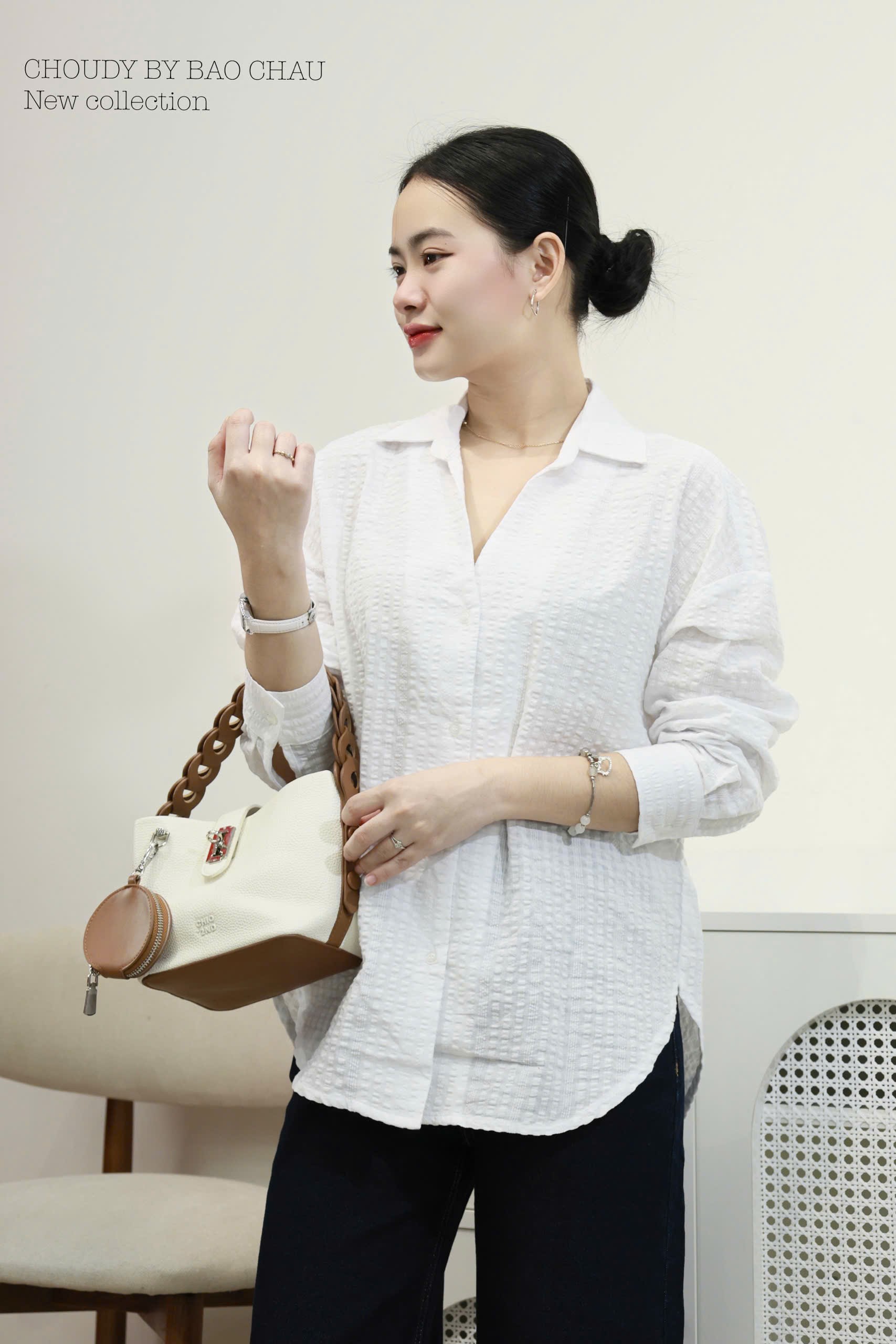 SALE U734 ÁO SOMI TRẮNG