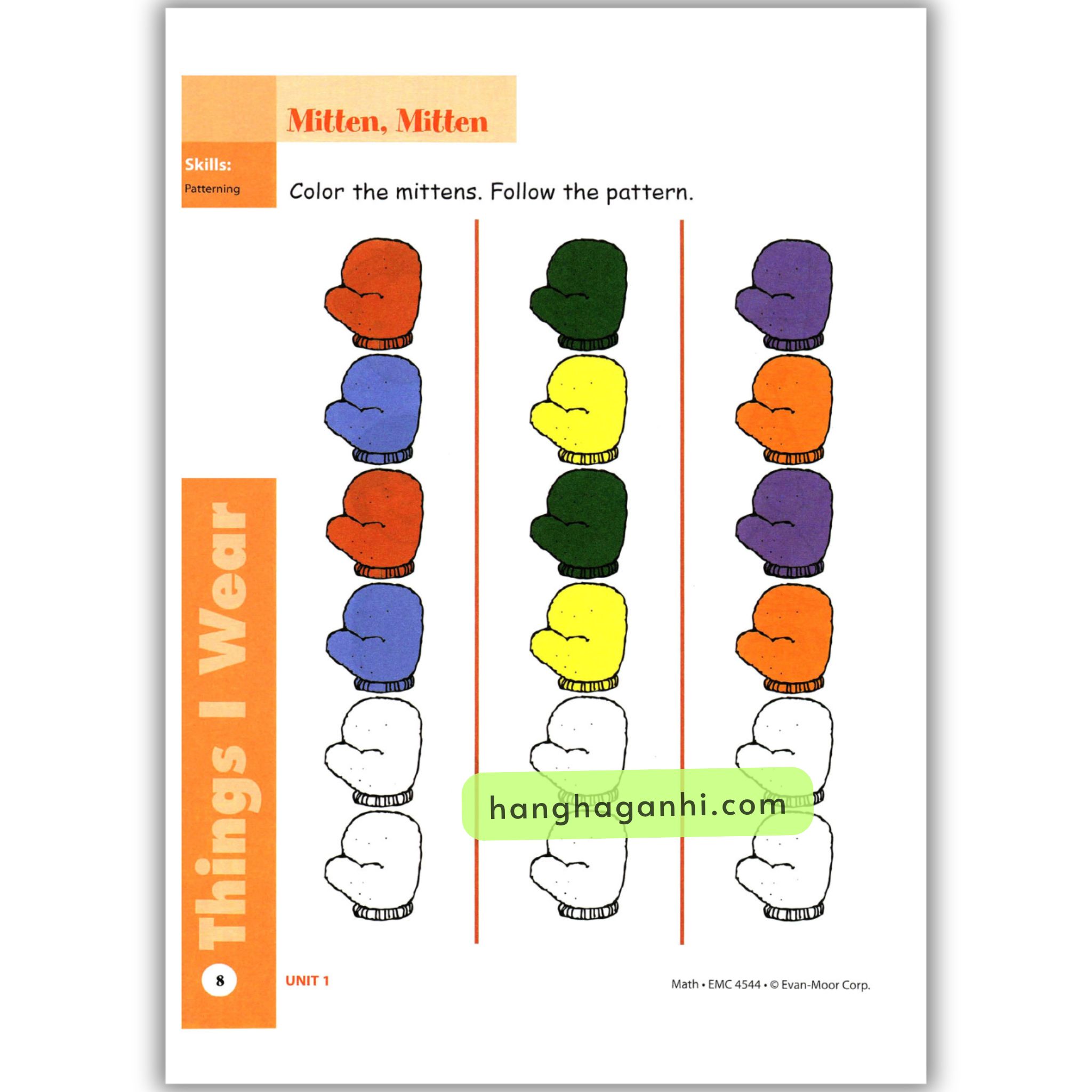 Skill Sharpeners Math grade K, Sách Toán Mỹ Evan Moor cho học sinh mẫu giáo_thumbnail_17