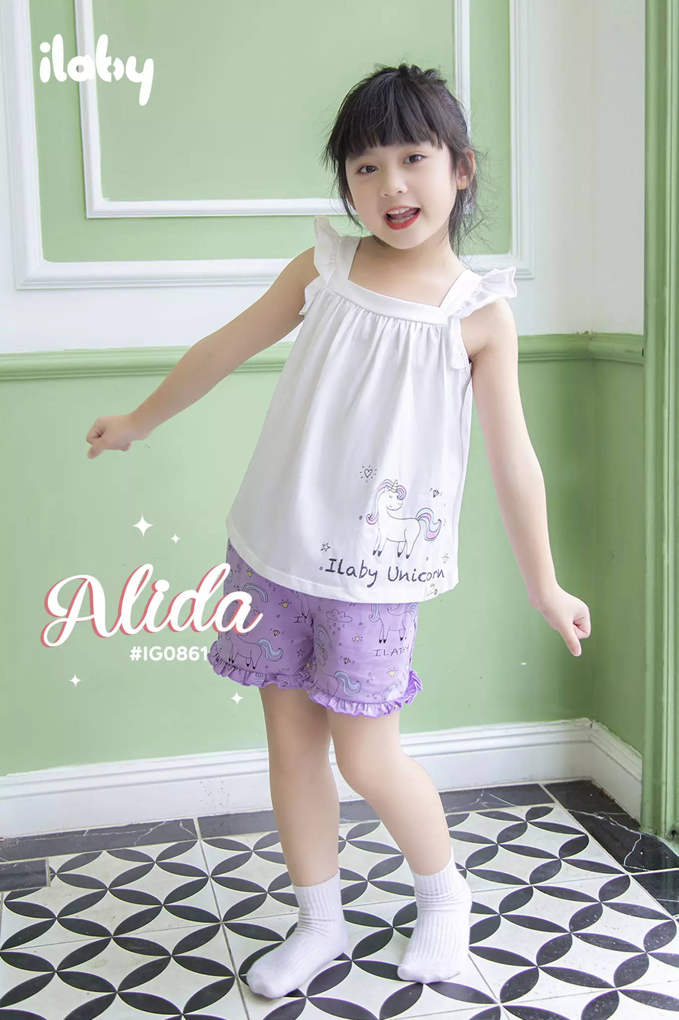 Bộ thun cổ vuông in ilaby unicorn_thumbnail_0