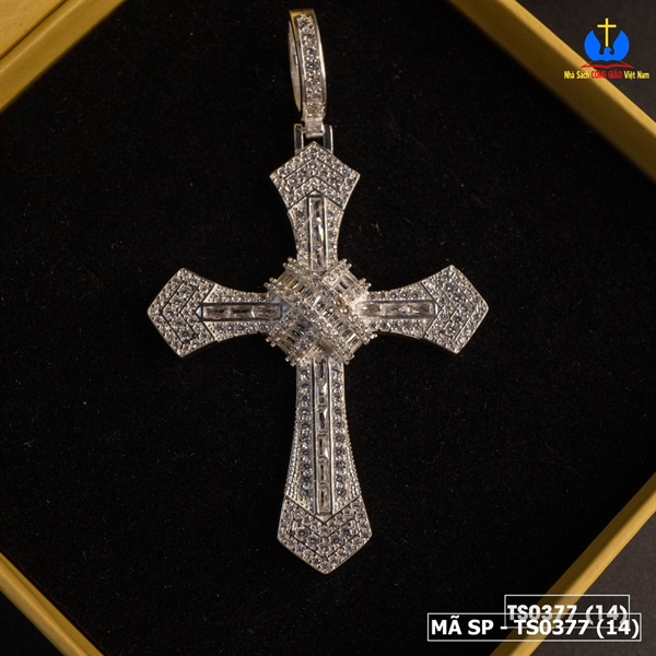 Thánh Giá bạc đính đá D54_thumbnail_2