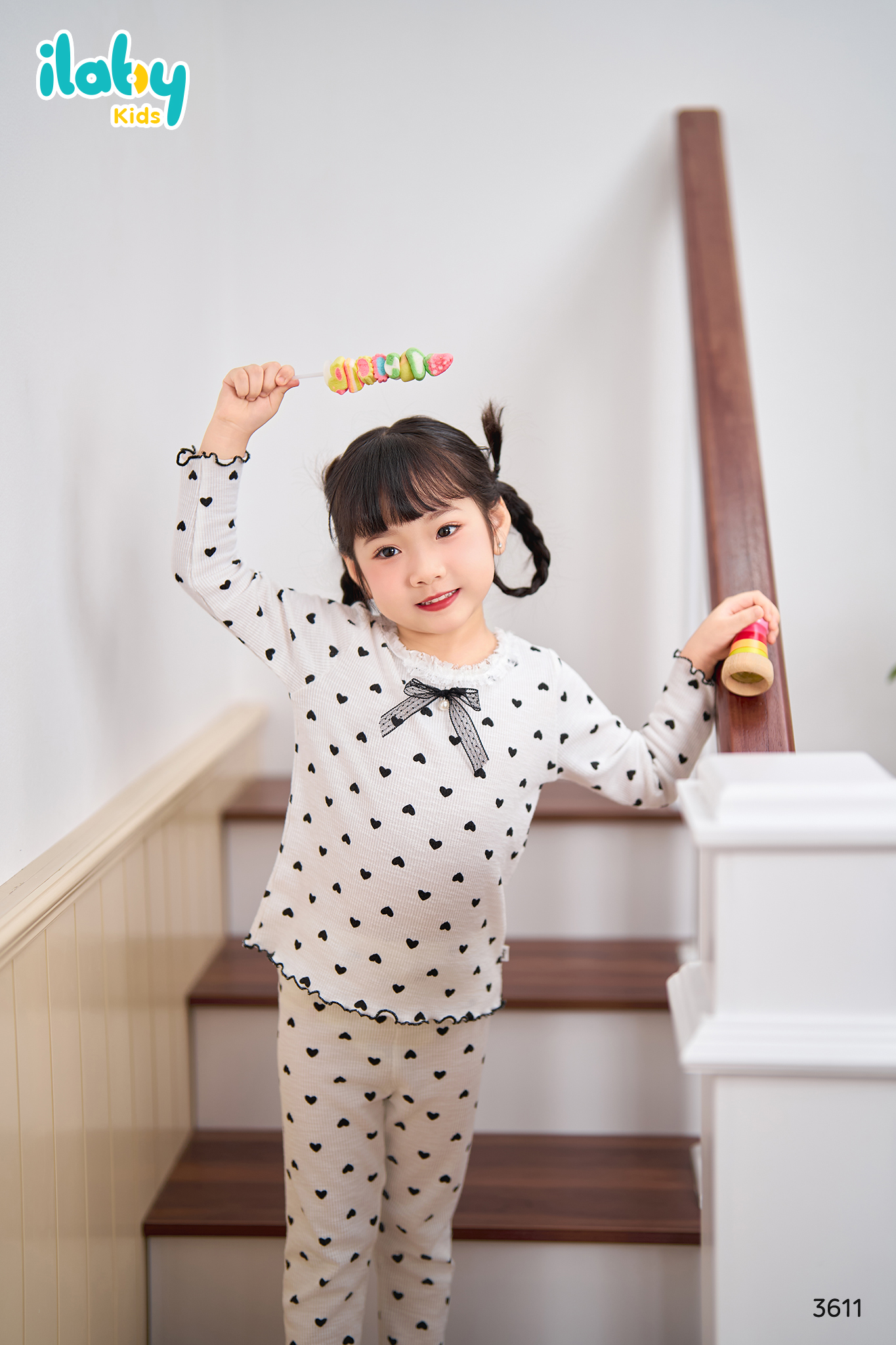 Bộ thun tăm họa tiết cổ viền ren