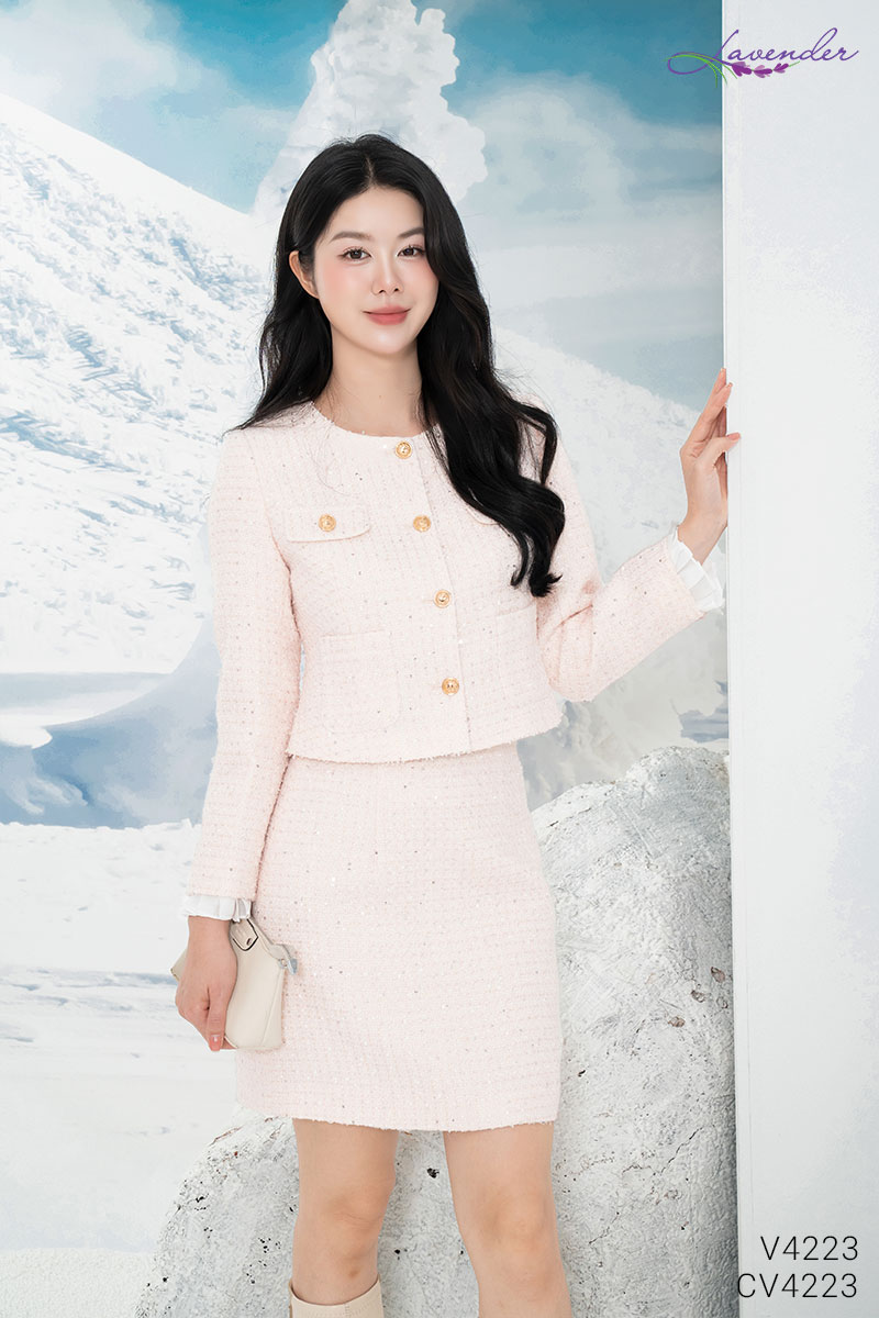 Áo dạtweed hồng V4223_thumbnail_3