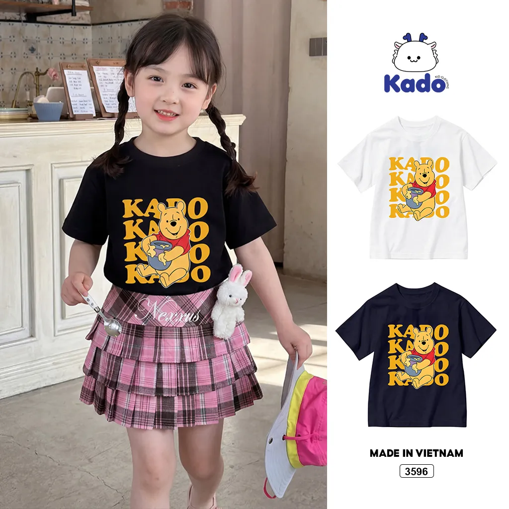 Áo thun kid hoạt hình đáng yêu Kado 3596