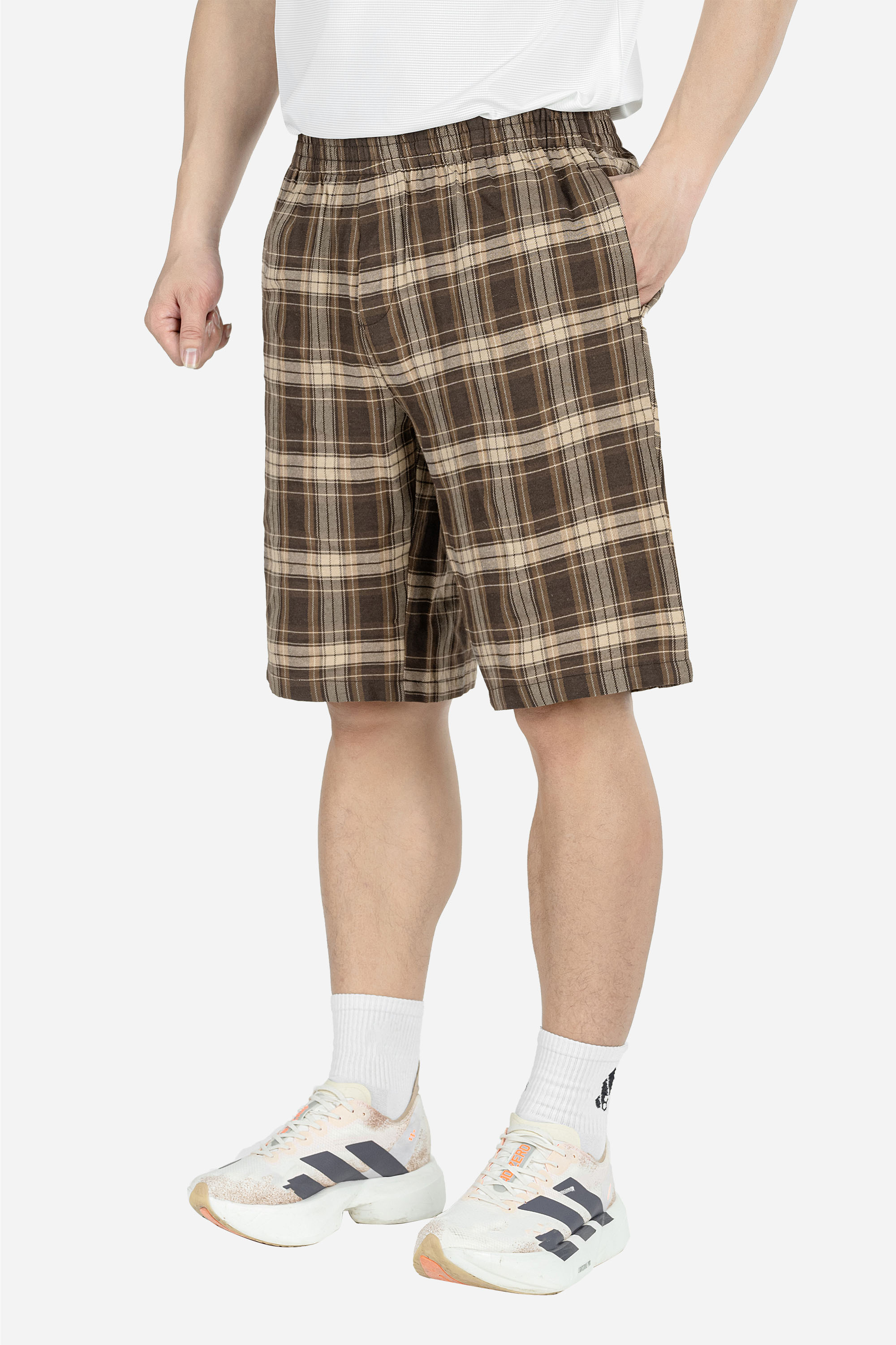 Quần Soọc Kẻ Caro Nam Trung Niên ANCHI Chất Liệu Cotton Dáng Suông Dài Qua Gối_thumbnail_17