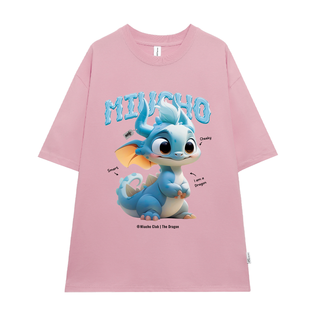 Áo thun form rộng 12 con giáp tuổi Thìn ATD1241 Miucho tay ngắn cổ tròn in mix_thumbnail_13