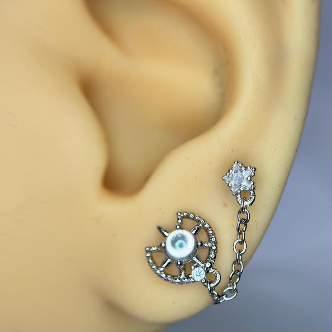 Khuyên kiểu xích mặt tròn kim cương màu._thumbnail_3