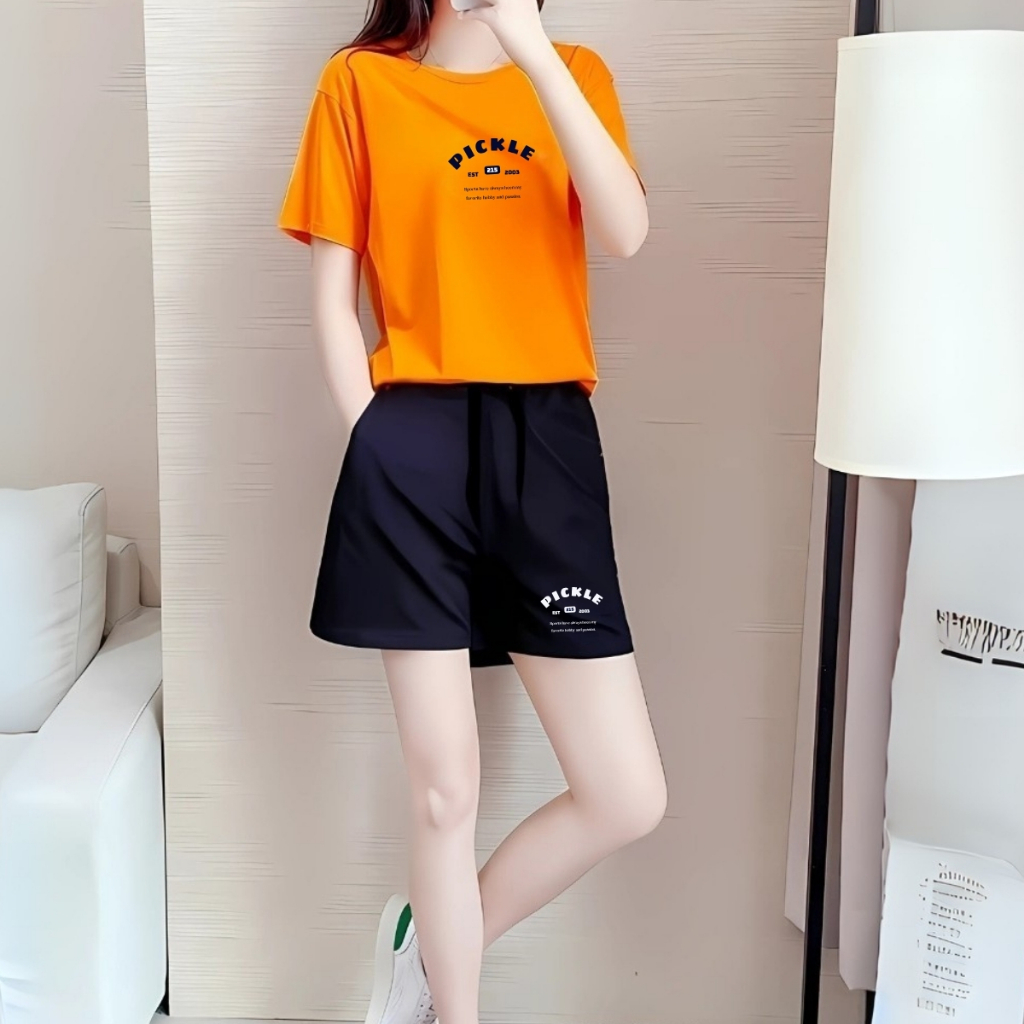 [Form rộng] Đồ bộ nữ mùa hè in hình Pickle - Set đồ nữ LOZA BP429_thumbnail_0