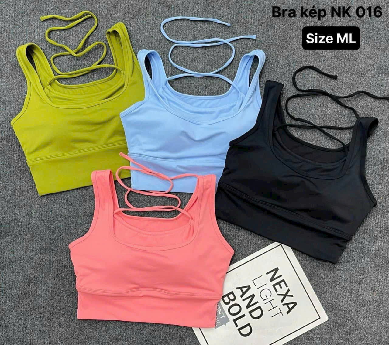 Áo Croptop Thể Thao Sát Nách Cột Dây_thumbnail_2