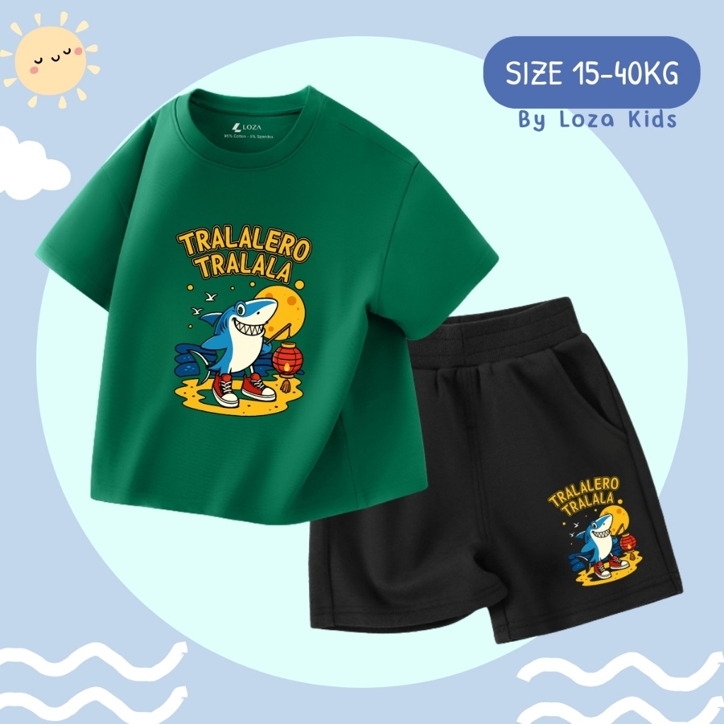 Bộ đồ bé trai Brainrot  Tralalelo Tralala mới về 2025 - Quần áo trẻ em  từ 15-45kg - Loza Kids SB447_thumbnail_4