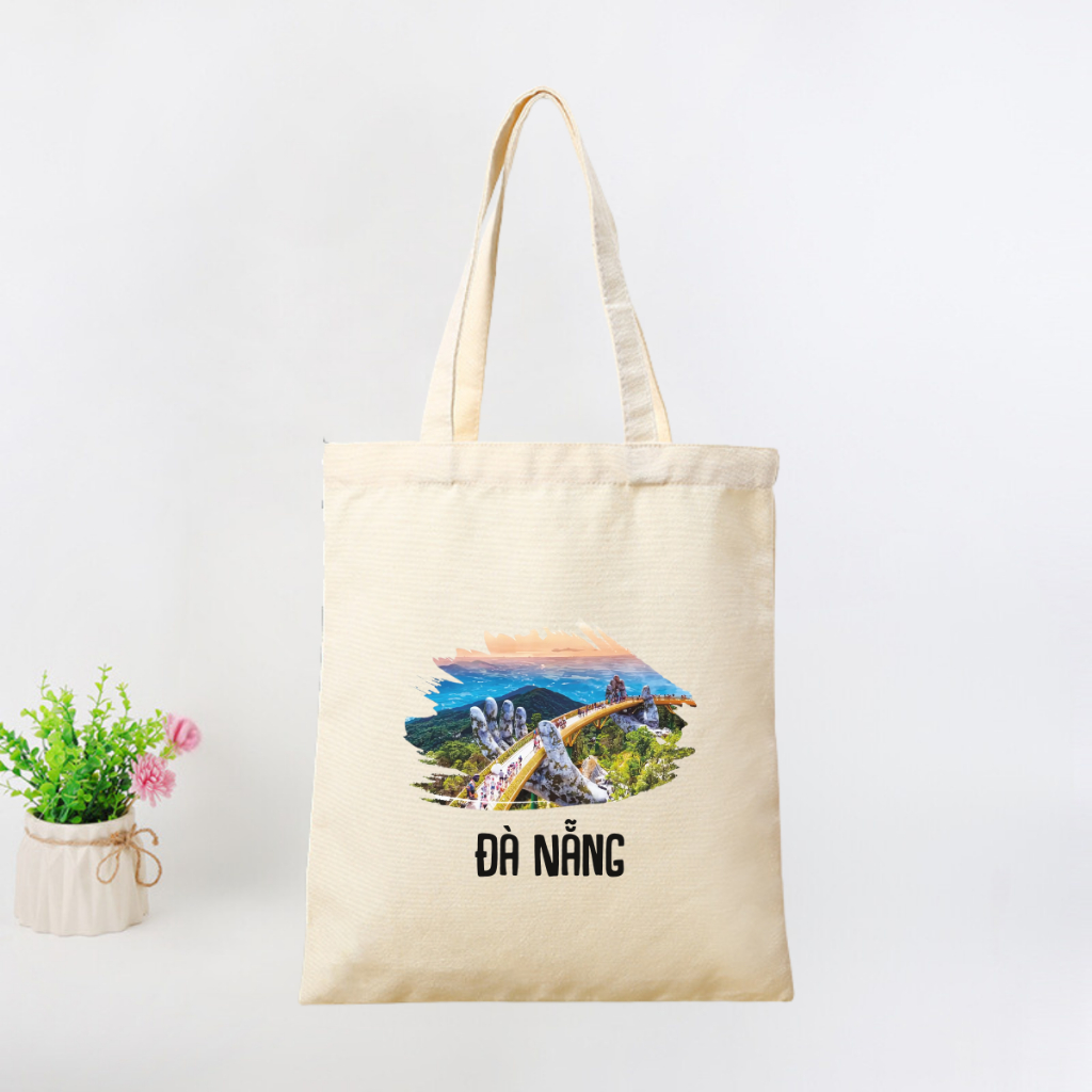 Túi tote vải canvas BST Tôi yêu Việt Nam có khoá kéo và ngăn phụ đi học, đi chơi - 𝐖𝐞 𝐓𝐞𝐞 TOTE10_thumbnail_18