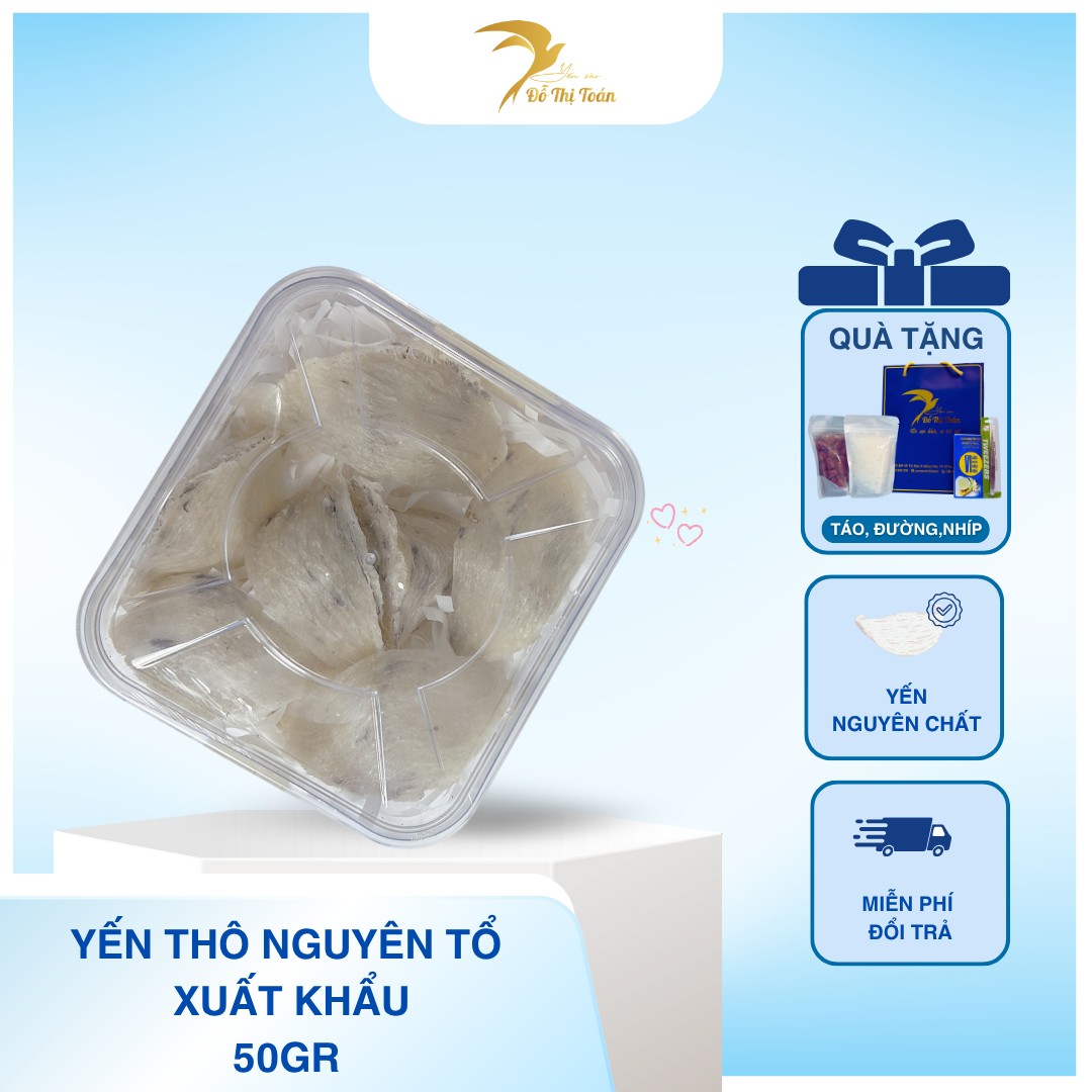 [T31] THÔ NGUYÊN TỔ XUẤT KHẨU- HỘP 50GR