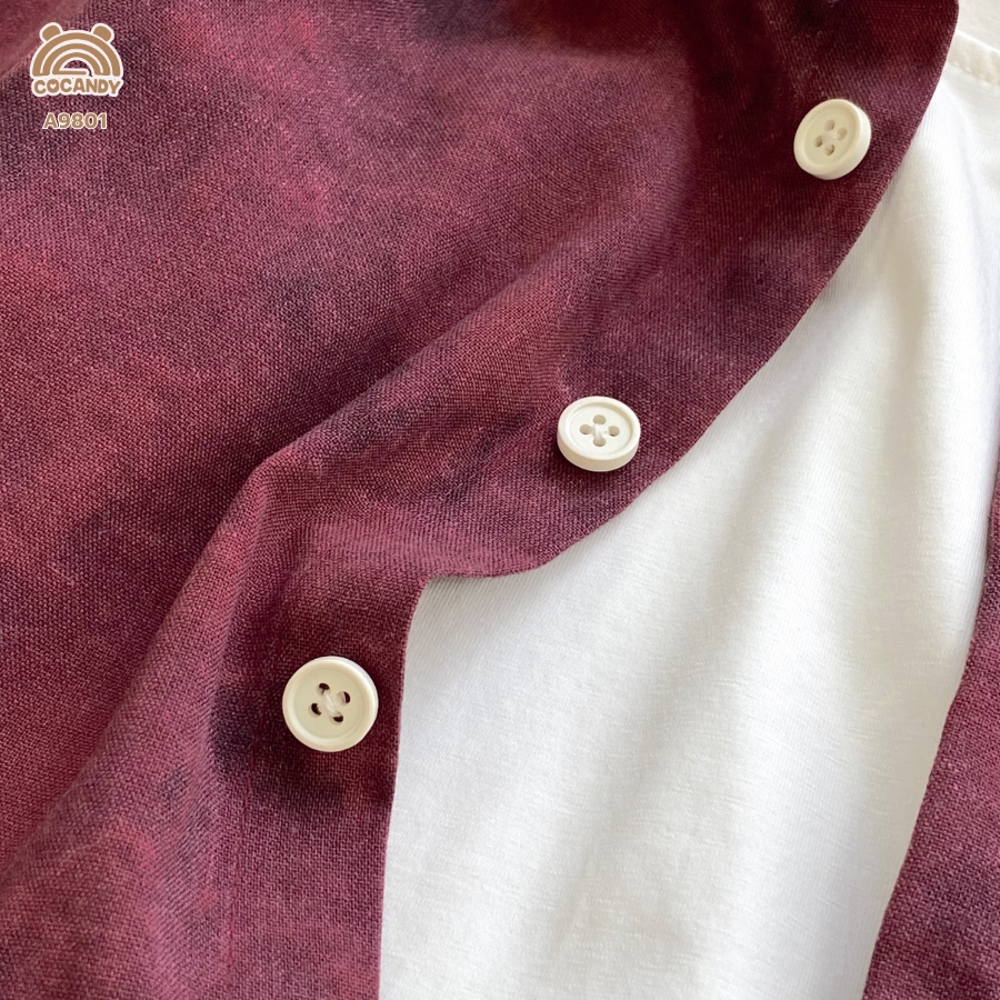 Áo dài ĐỎ LOANG  sơ mi_thumbnail_8