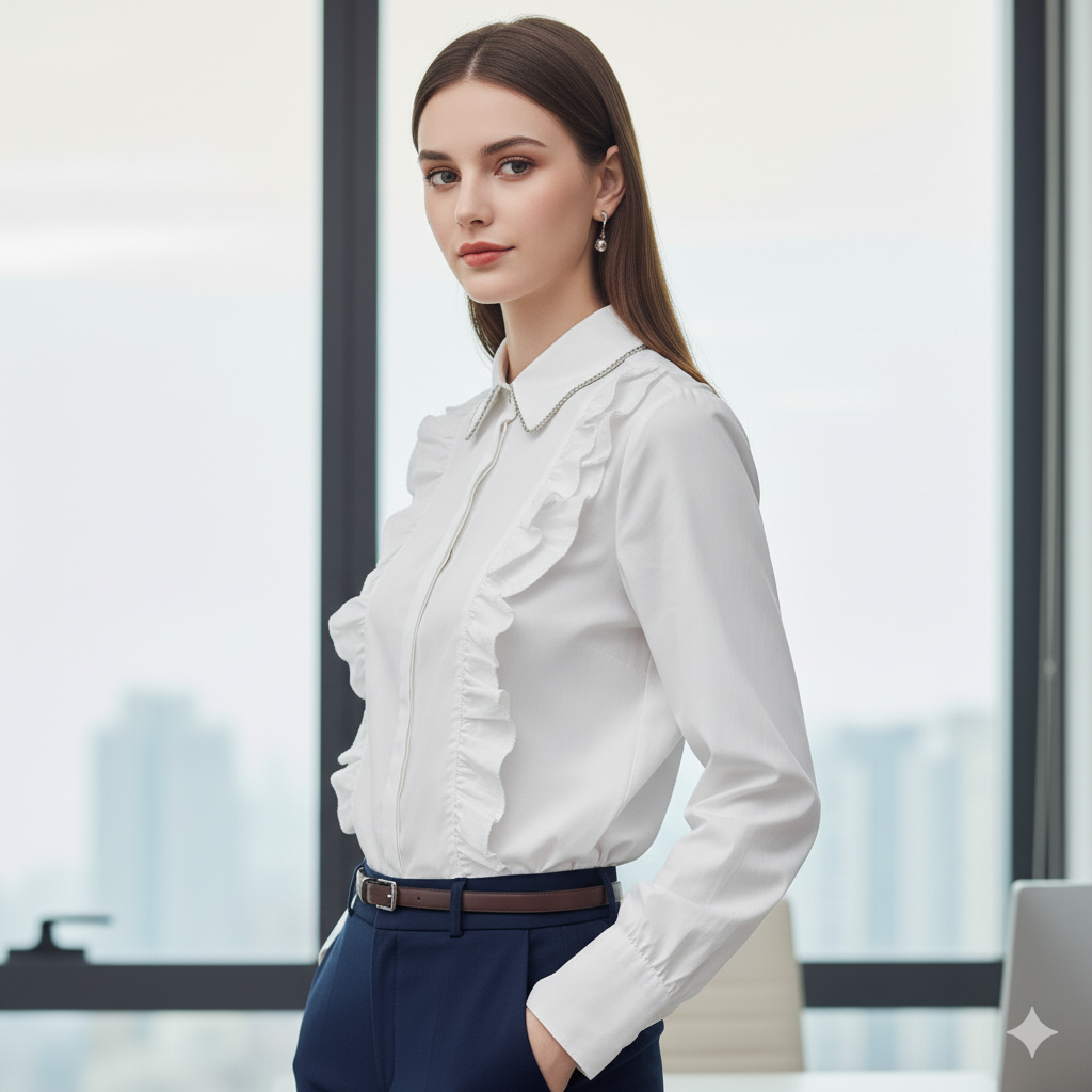 AM165 Áo sơ mi trắng bèo_thumbnail_2