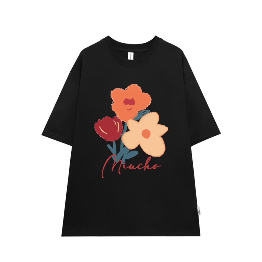 Áo thun unisex local brand form rộng ATD662 Miucho cotton cổ tròn in Artwork_thumbnail_0