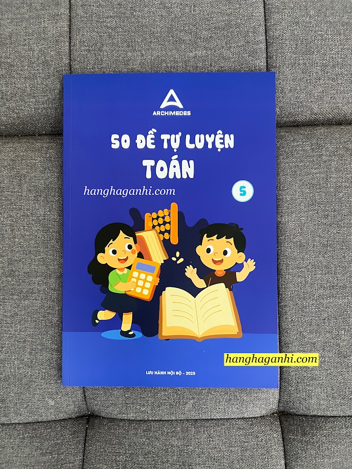 Sách Archimedes 50 đề tự luyện Toán lớp 5