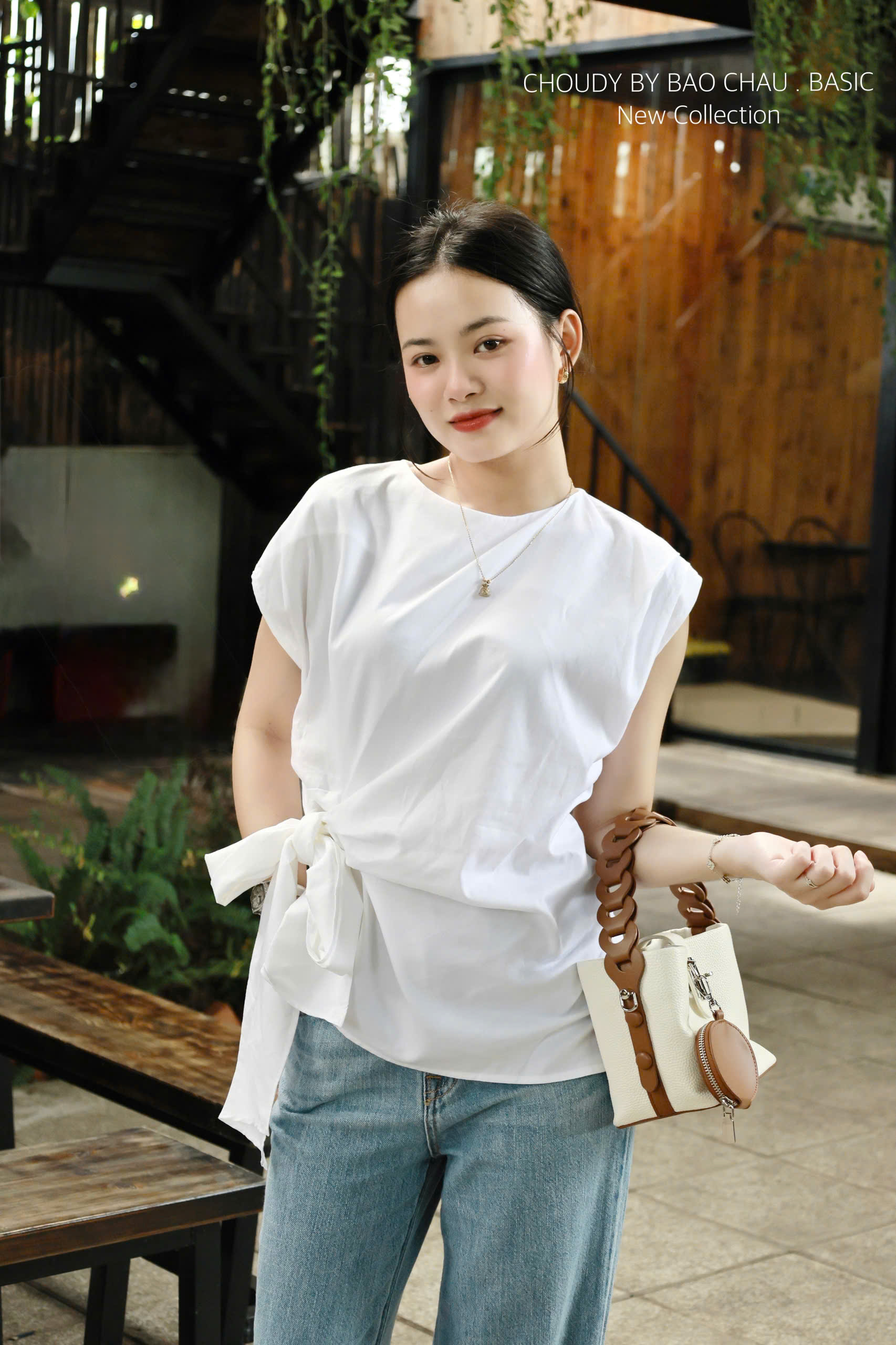 U657 ÁO KIỂU 2 MÀU