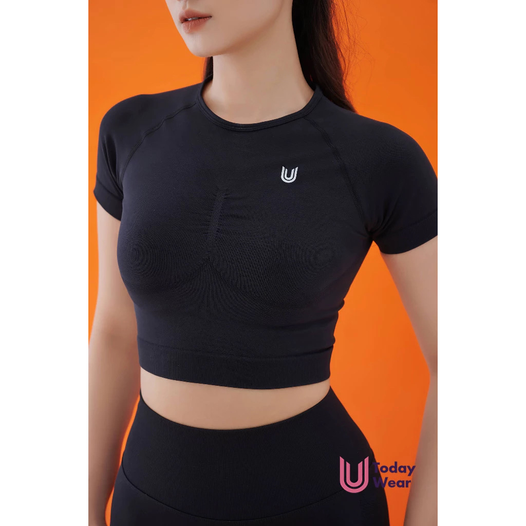Áo tập thể thao Basic CropTop không đệm mút_thumbnail_3