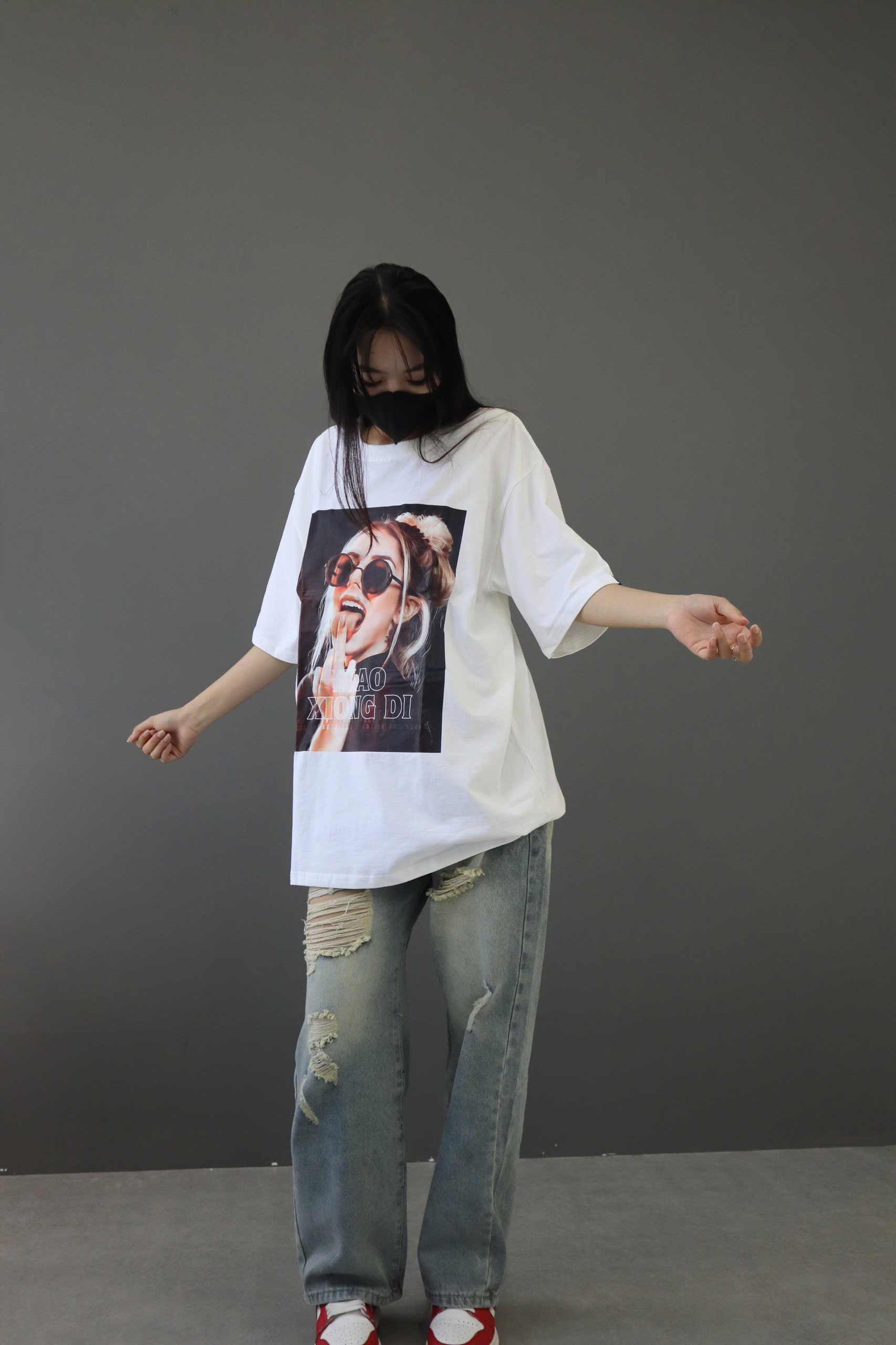 [009]Áo Thun Unisex Form Rộng Họa Tiết Hầm Hố – Chất Cotton Mịn, Nam Nữ Mặc Chuẩn Streetwear_thumbnail_3