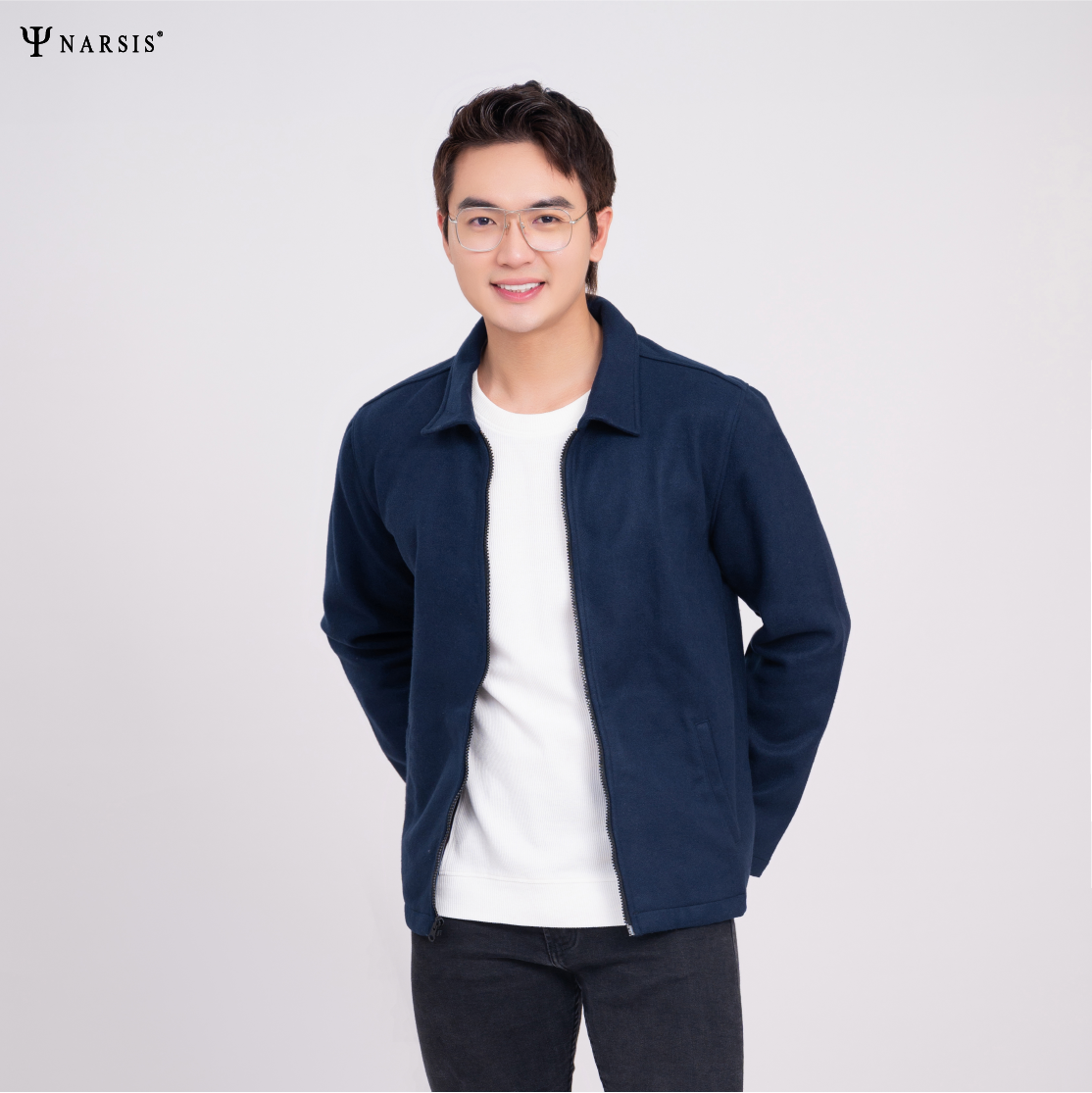 ÁO KHOÁC NAM D9003 NARSIS CHẤT LIỆU THOÁNG MÁT, DỄ CHỊU, THOẢI MÁI CẢ NGÀY, DỄ VẬN ĐỘNG