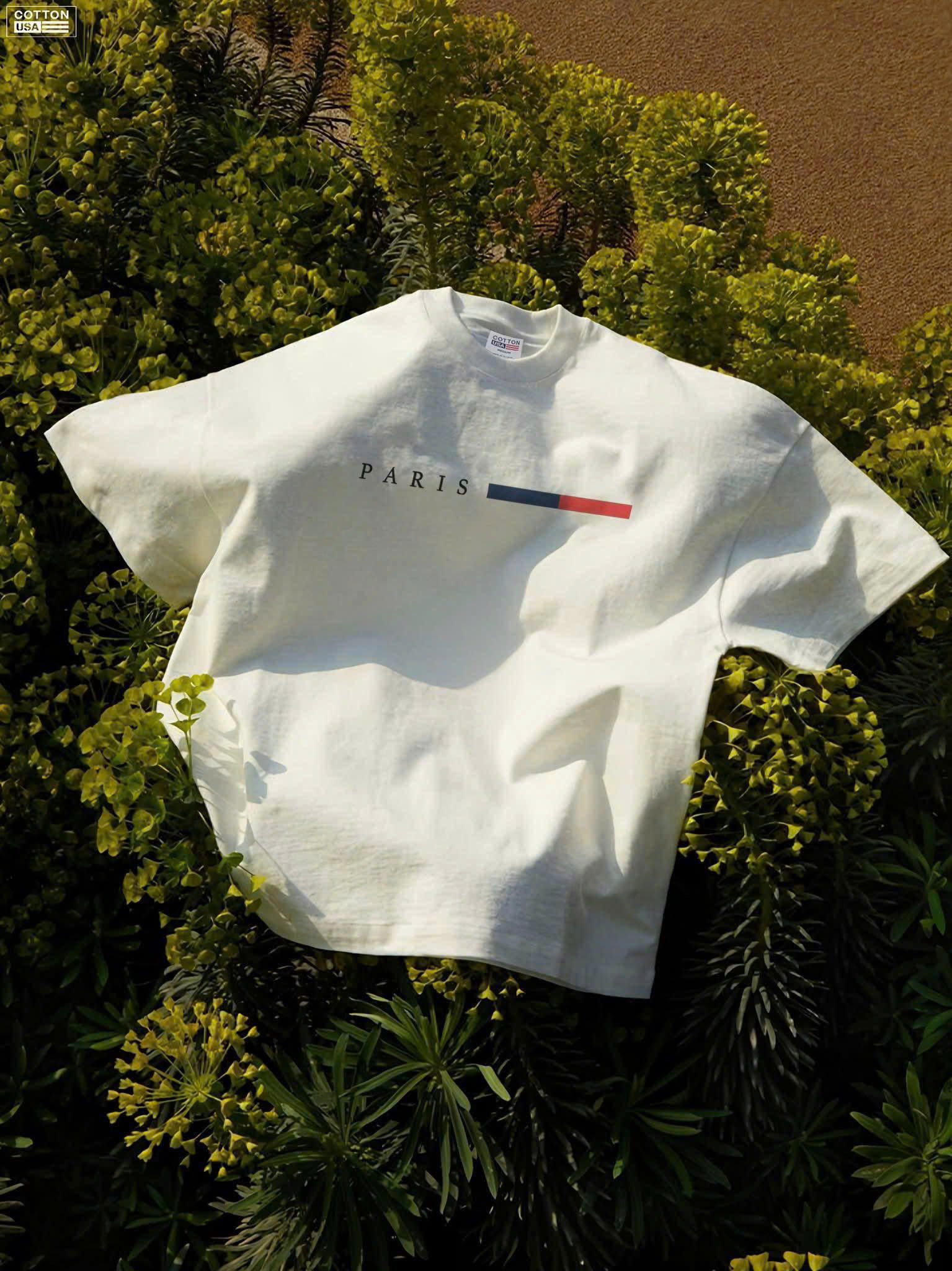 Áo thun trắng phối sọc ngang_thumbnail_1