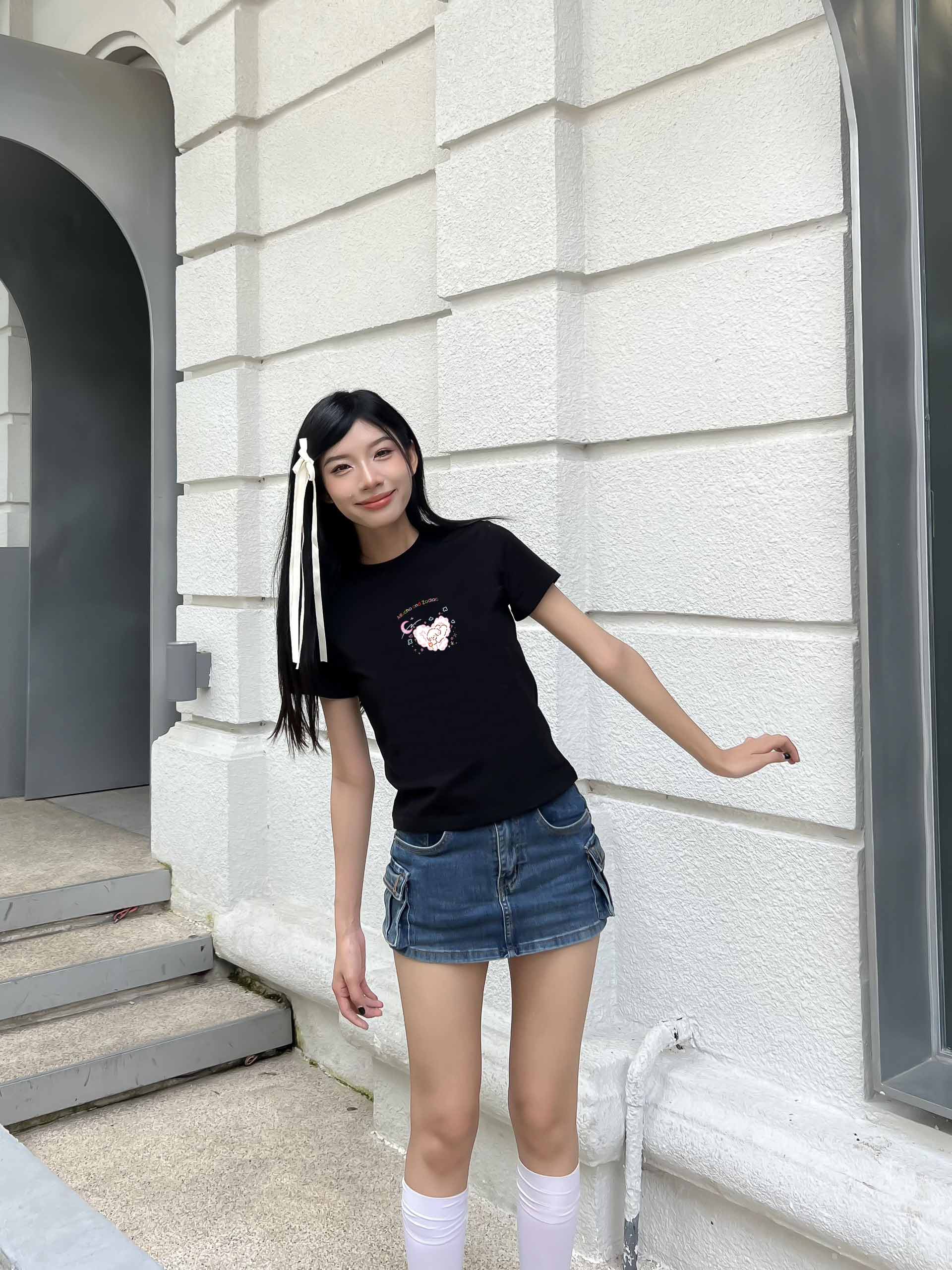 Áo baby tee 12 con giáp tuổi Tuất ( tuổi chó) ABD405 Miucho cotton cổ tròn in graphic_thumbnail_2