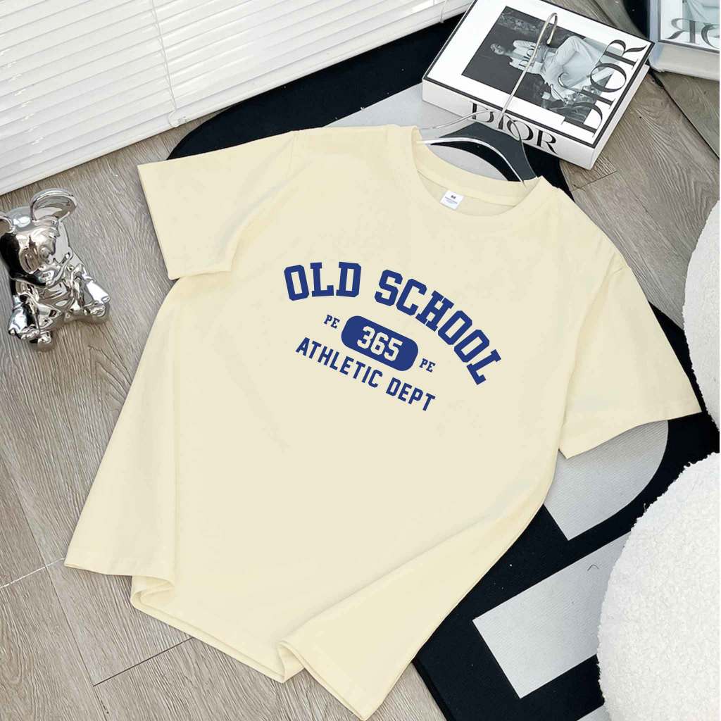 Áo thun nữ form vừa Old shool regular ARD954 Miucho Chic in mix_thumbnail_0