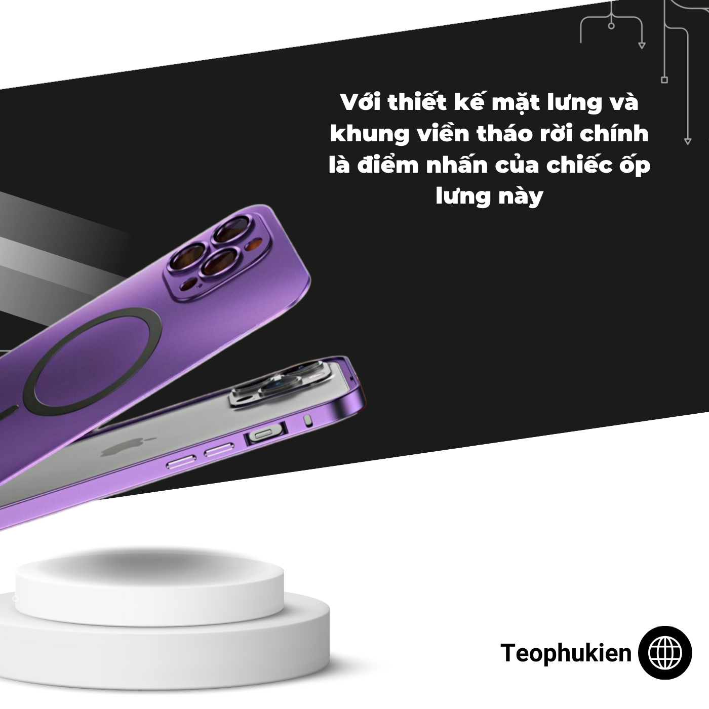 ỐP LƯNG KHUNG VIỀN KIM LOẠI MẶT LƯNG CÓ THỂ THÁO RỜI_thumbnail_3