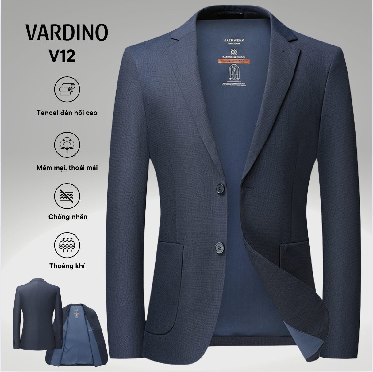 Áo vest nam Vardino V12