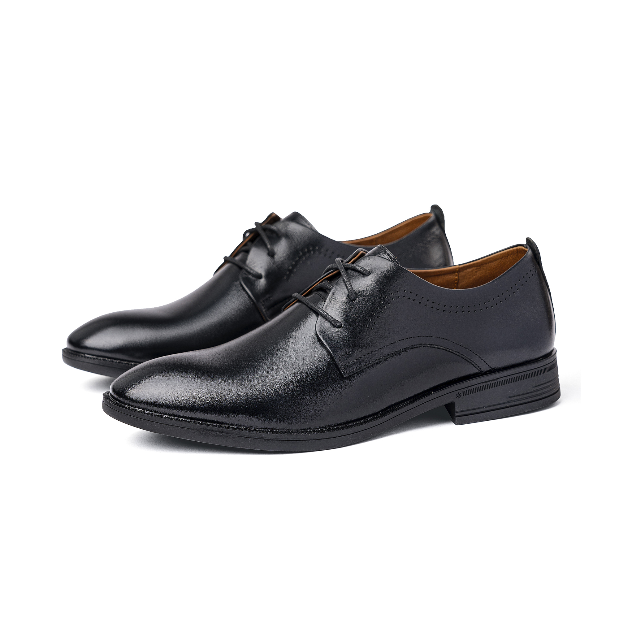 GT78 Men's Derby Dress Shoes – Premium Full-Grain Leather, All-Day Comfort_thumbnail_4
