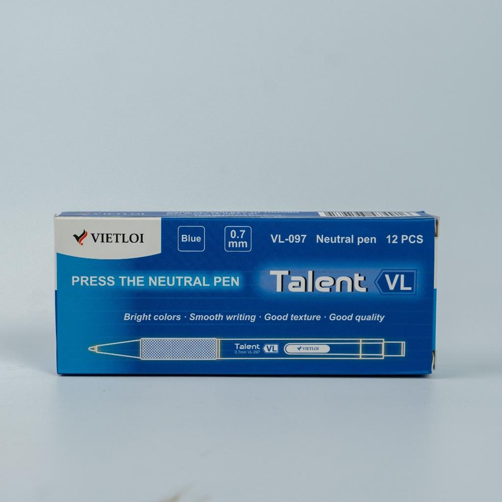 Bút ký mực gel thân kim loại kèm ngòi thay thế - VIỆT LỢI - VL097_thumbnail_4