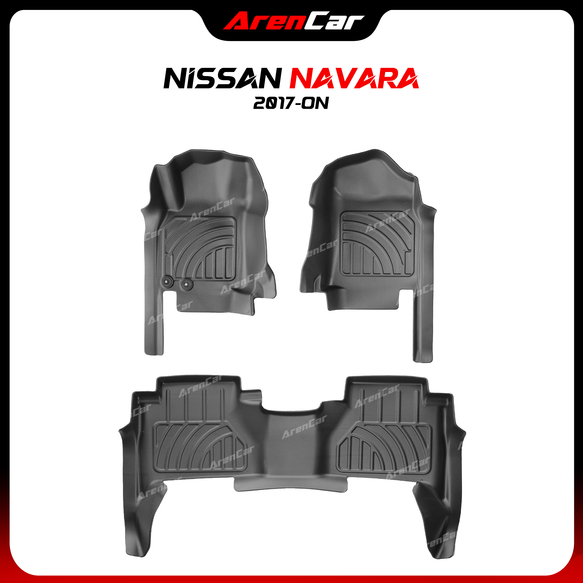 Thảm Lót Sàn Ô Tô TPE Nhựa Đúc Nissan Navara