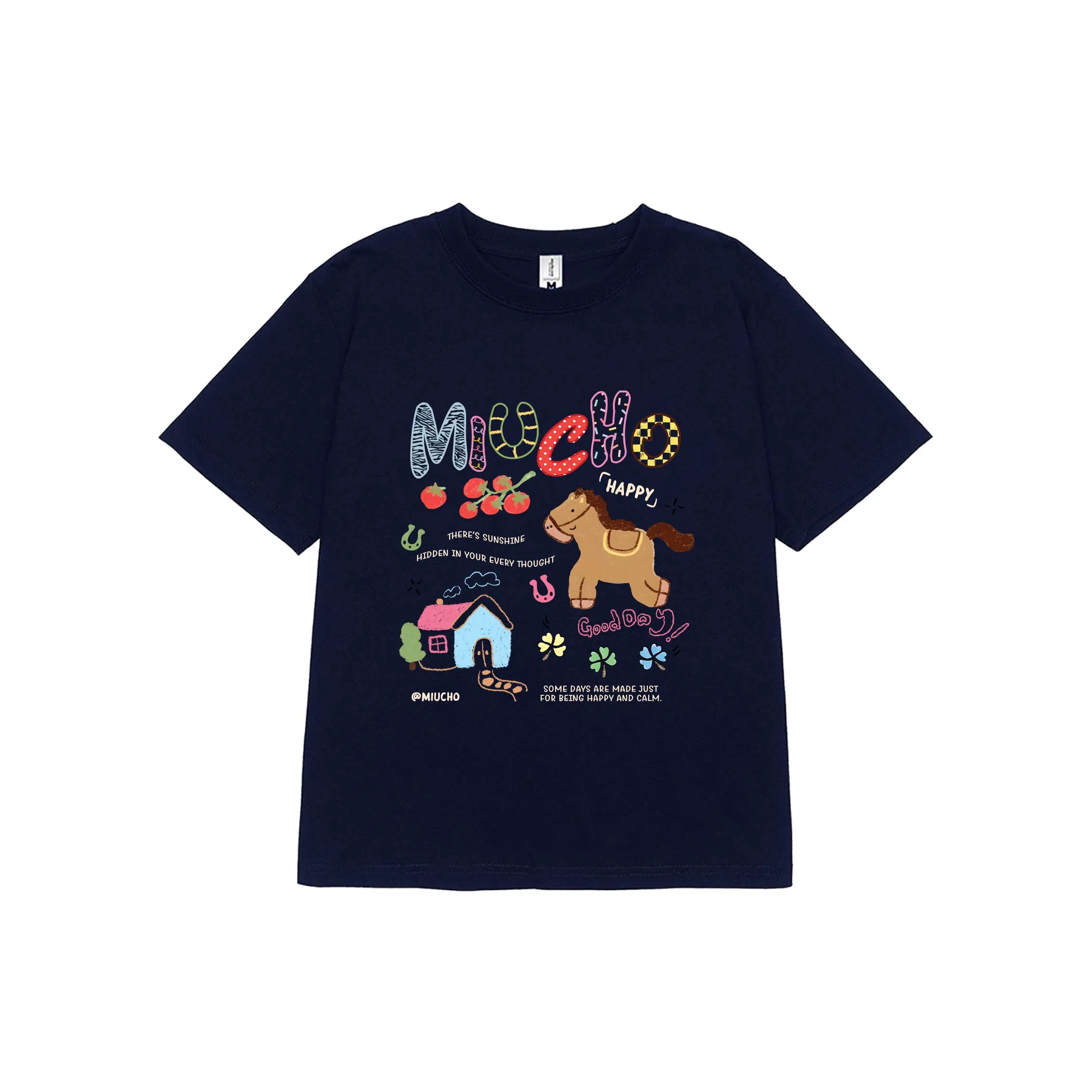 Áo baby tee nữ Miucho cotton co giãn 2 chiều thoáng mát cartoon in mix dễ thương nhiều màu 2740_thumbnail_12