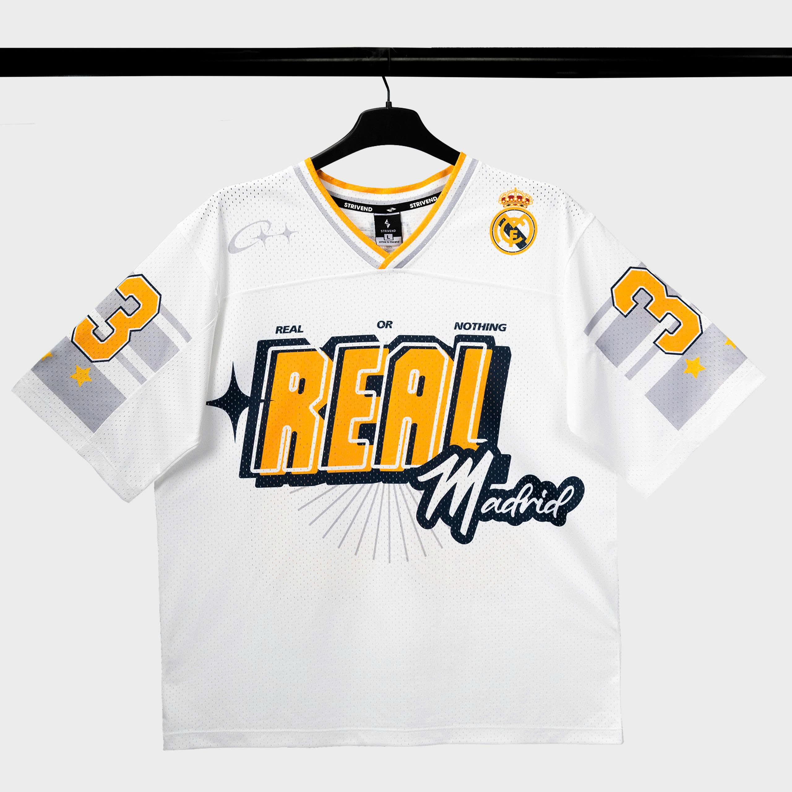 Áo Jersey Strivend CLB Real trắng