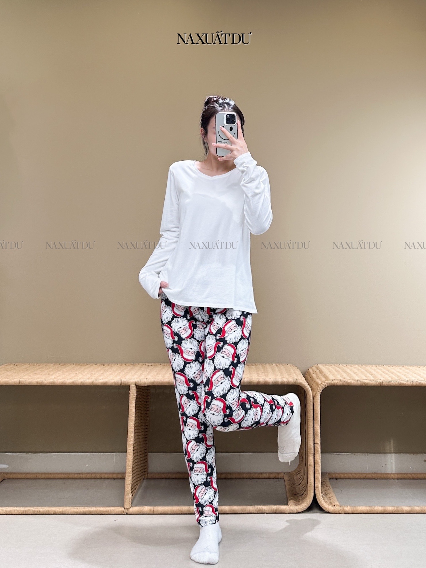 Set 4 quần legging hoạ tiết - Q204 (SALE)_thumbnail_14