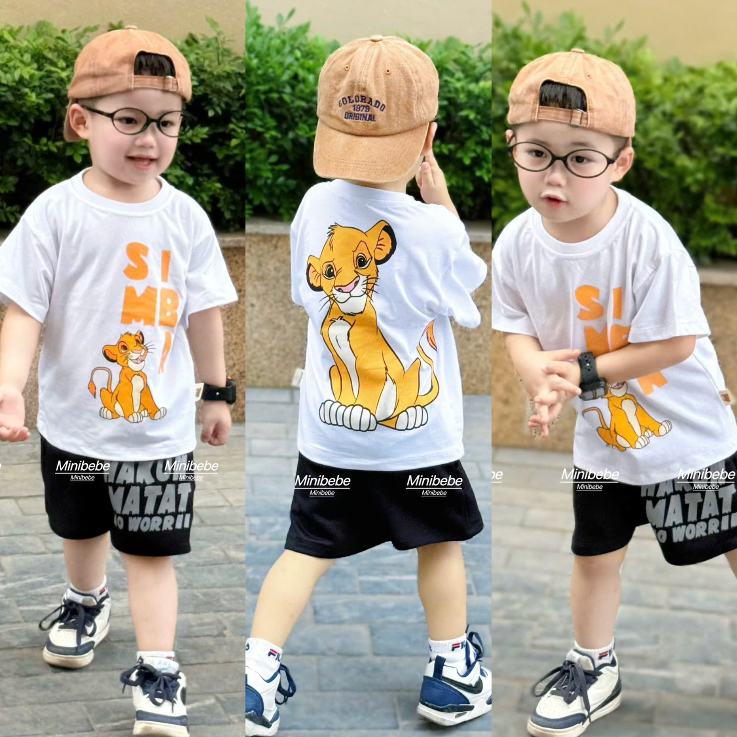 V46 BỘ CỘC CHÓ SIMBA MÀU VÀNG- A117.1615