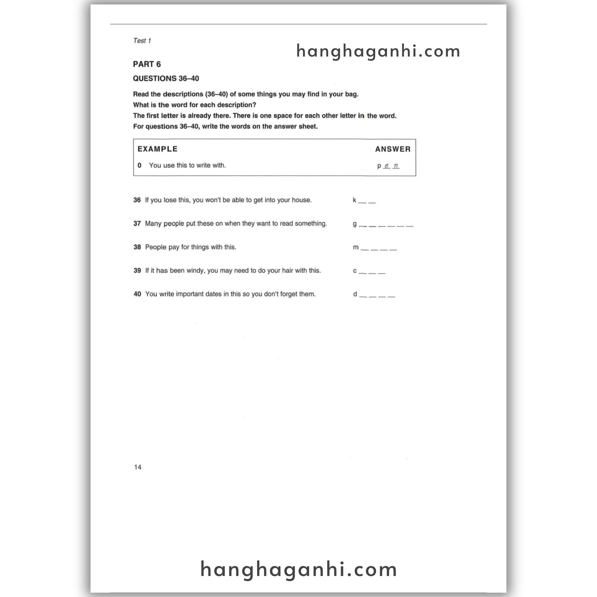 Sách Cambridge Key English Test (Ket) 3 With Answers_thumbnail_1