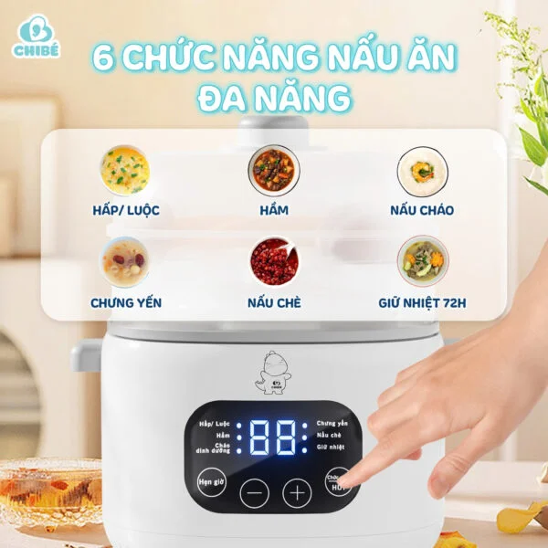 NỒI NẤU CHẬM 1 LÍT CHIBE_thumbnail_3