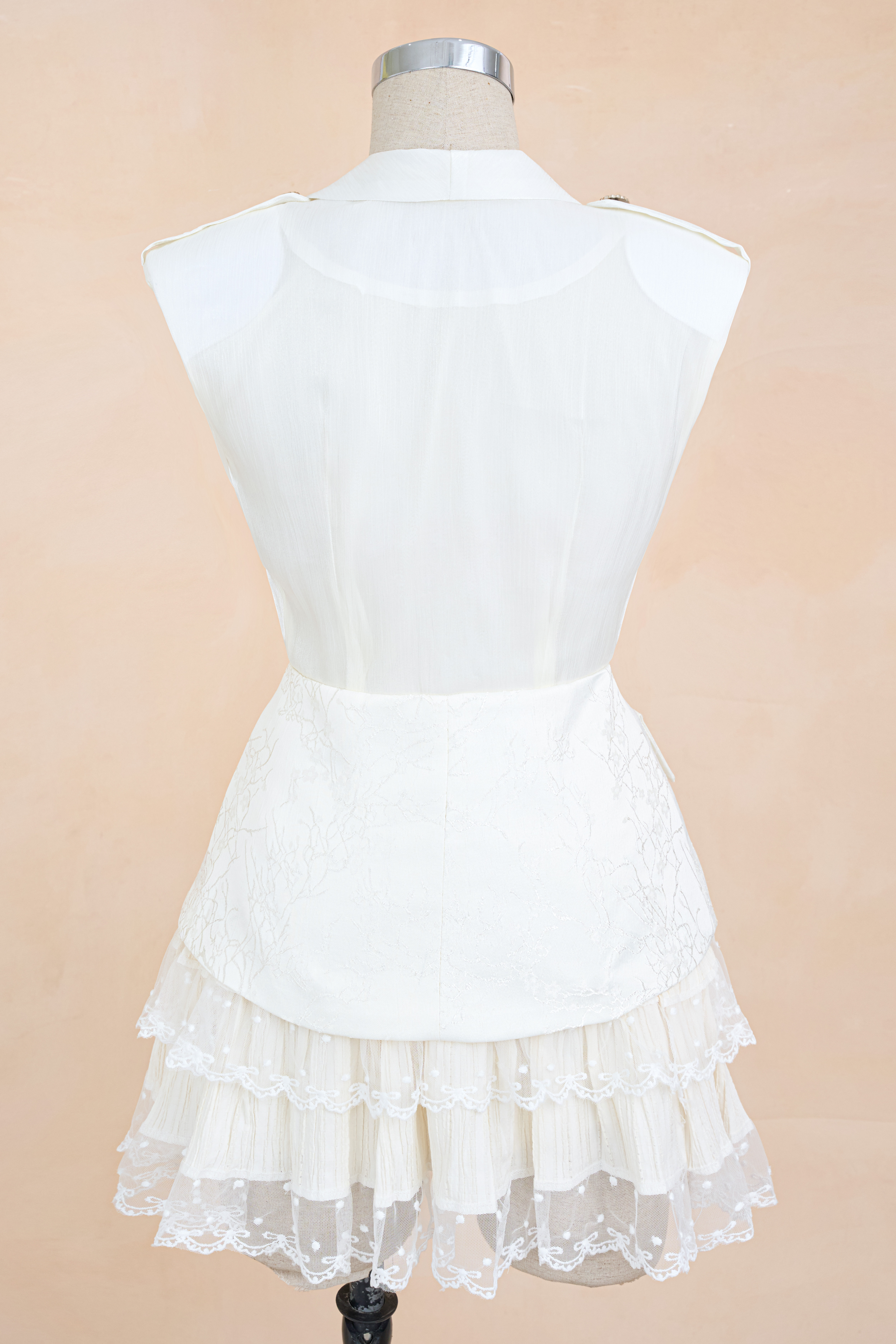 Áo PL Tơ Phối Gấm