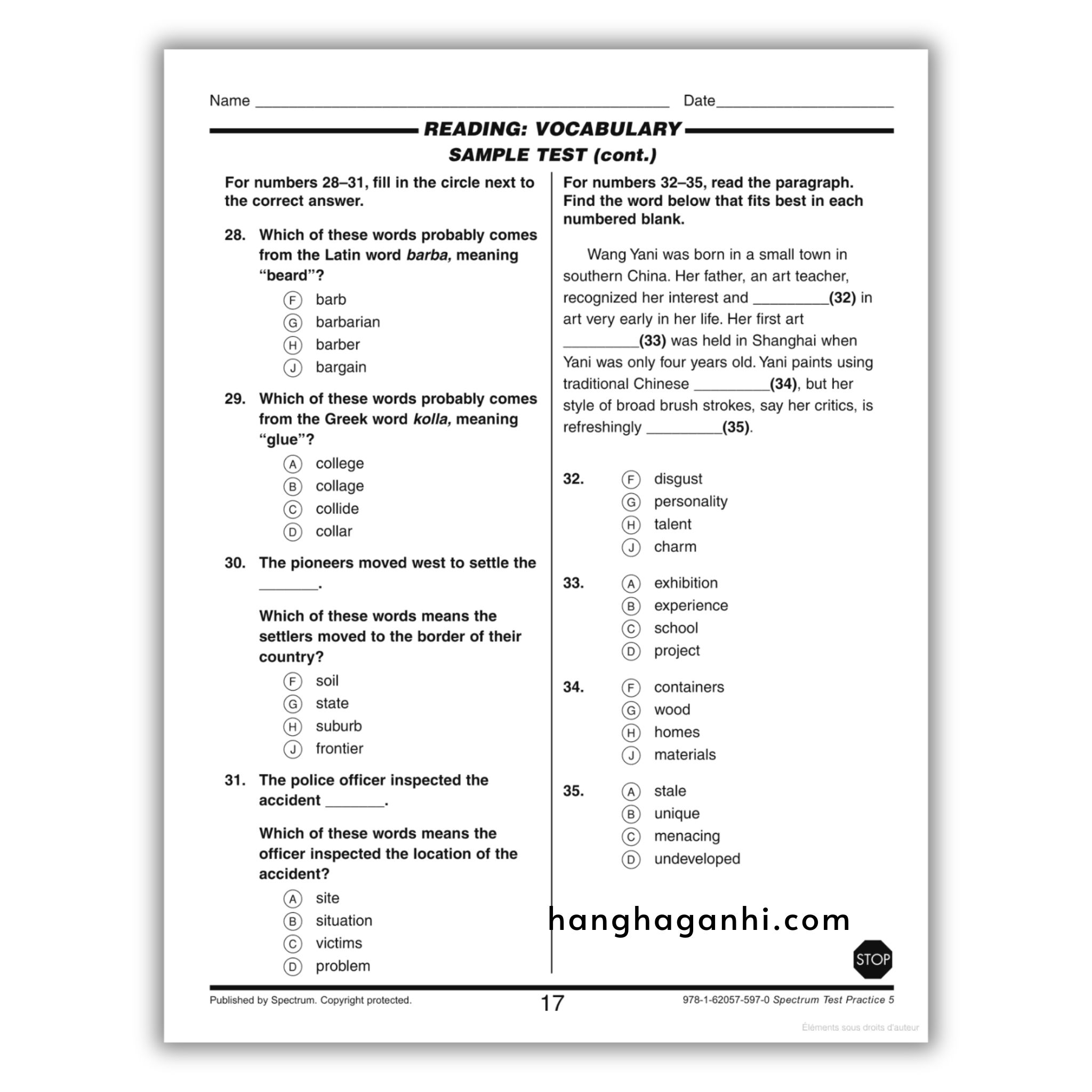 Sách Spectrum Test Practice Workbook Grade 5_thumbnail_16