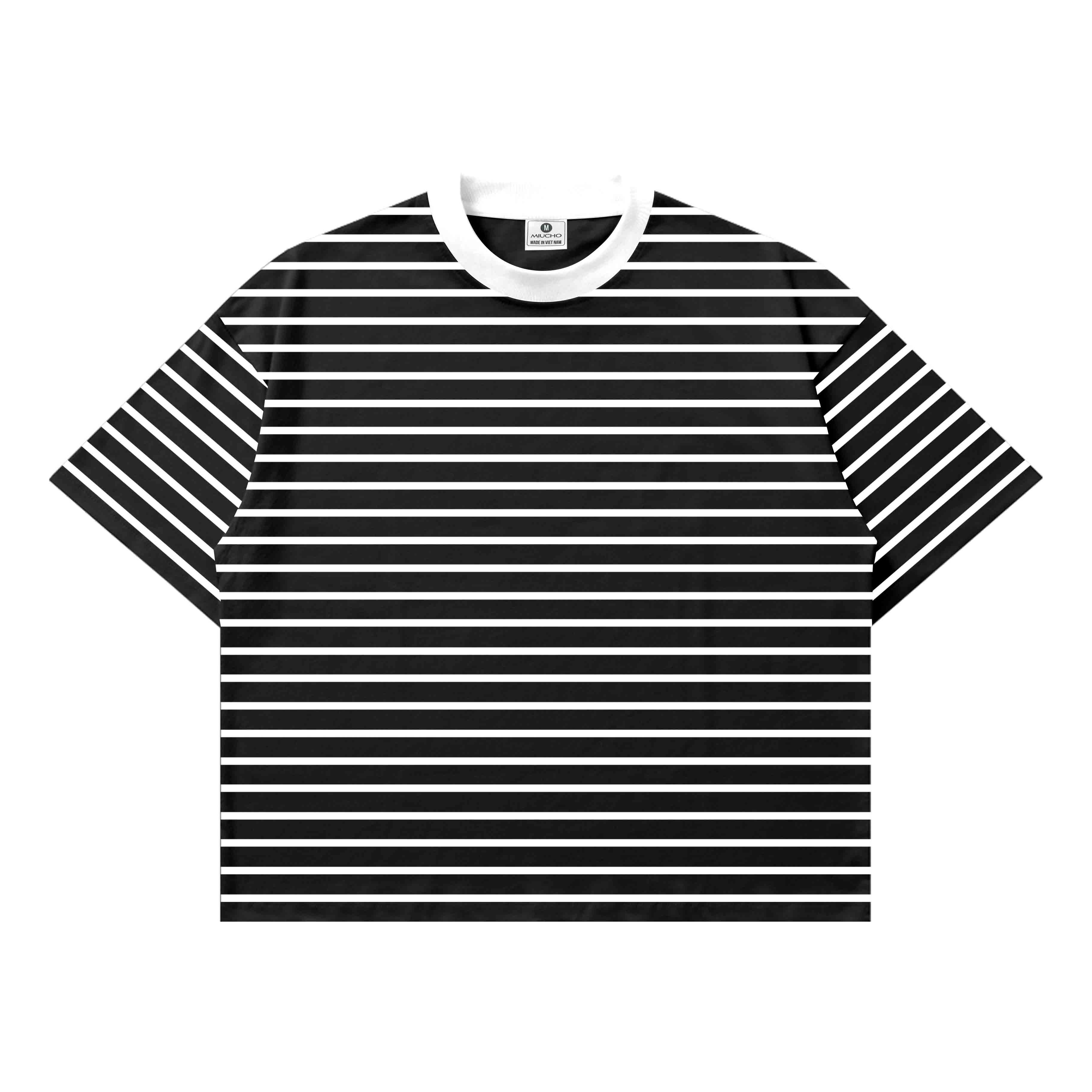 Áo thun form boxy Miucho vải thun rib thoáng mát tay dài cổ tròn kẻ sọc mix màu AT00057_thumbnail_2