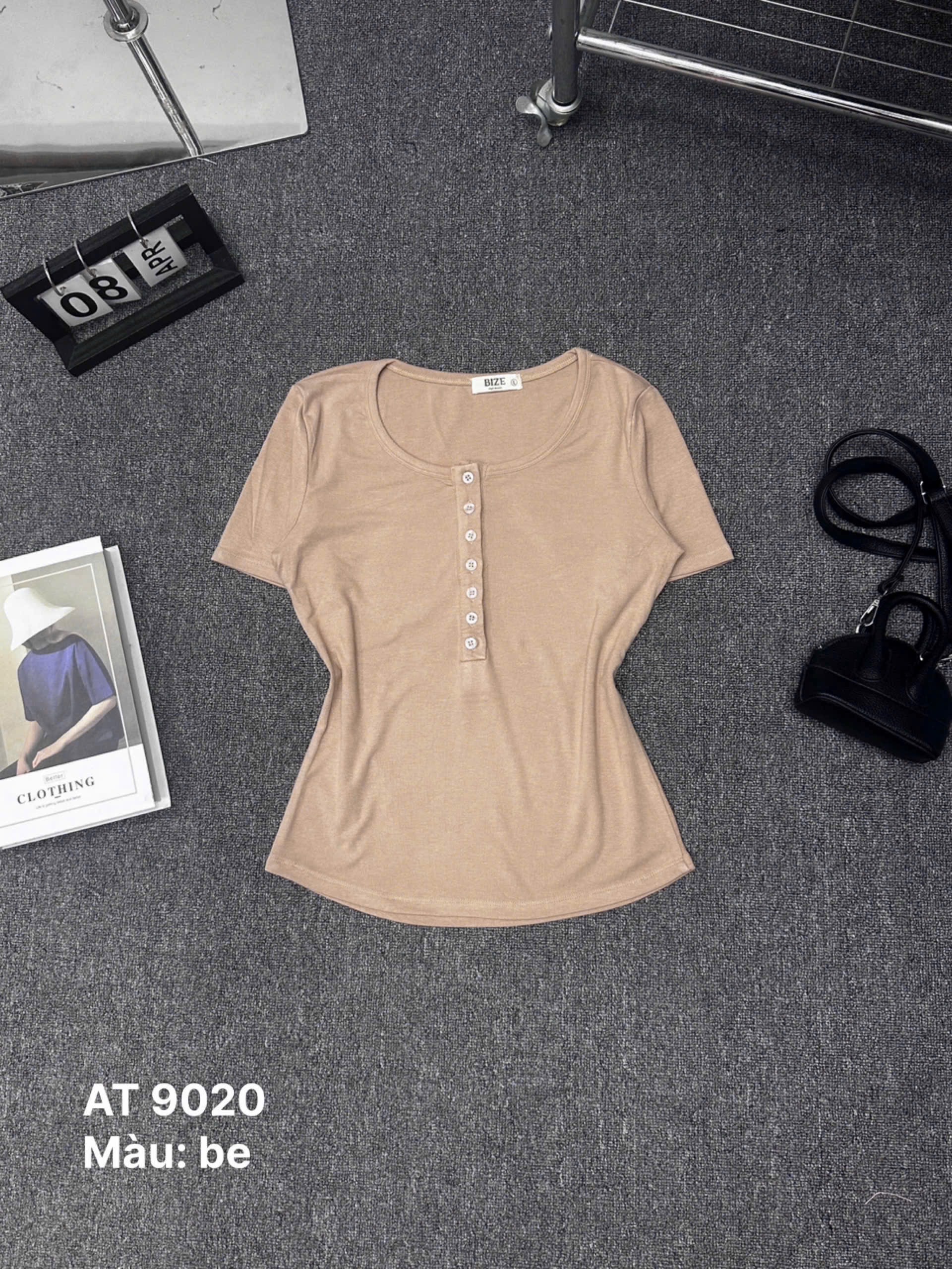 Áo thun tay ngắn phối nút kiểu bigsize AT9020 dành cho nàng béo mập từ 55-90kg_thumbnail_15
