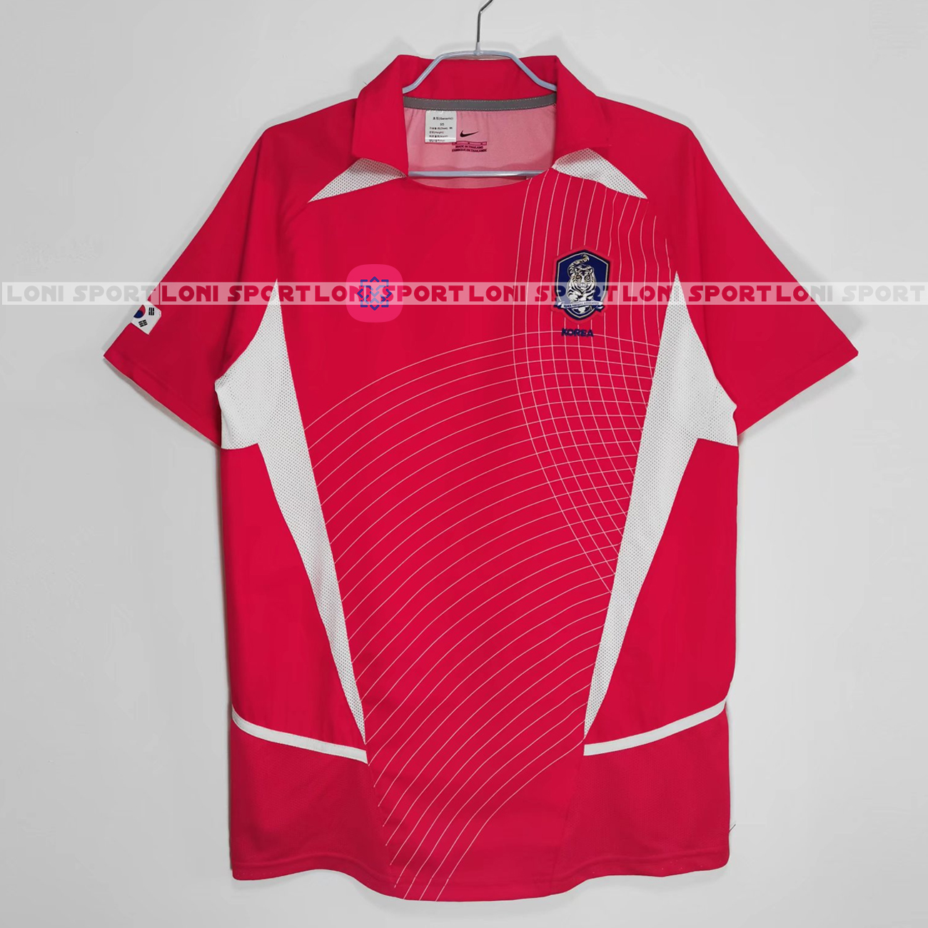 Áo Retro Hàn Quốc sân nhà đỏ 2002