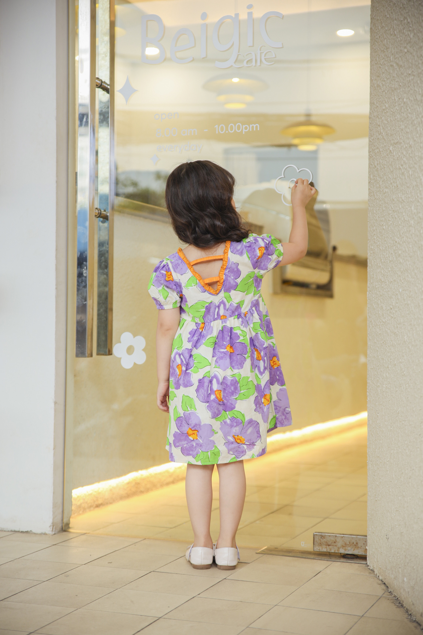 Váy cổ vuông phối bèo nổi_thumbnail_4