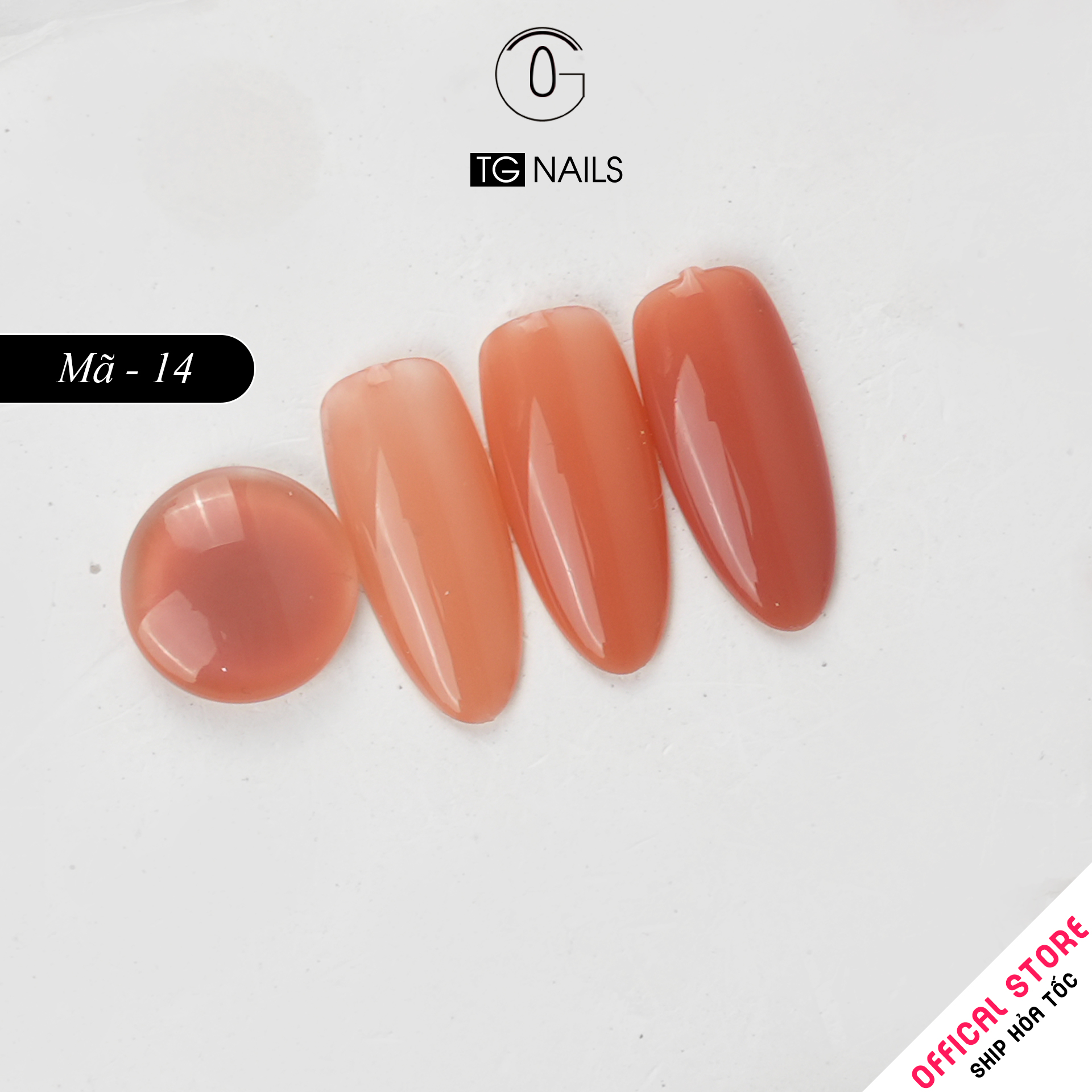 Sơn gel thạch đục TG cọ tròn chai hồng 15ml_thumbnail_20