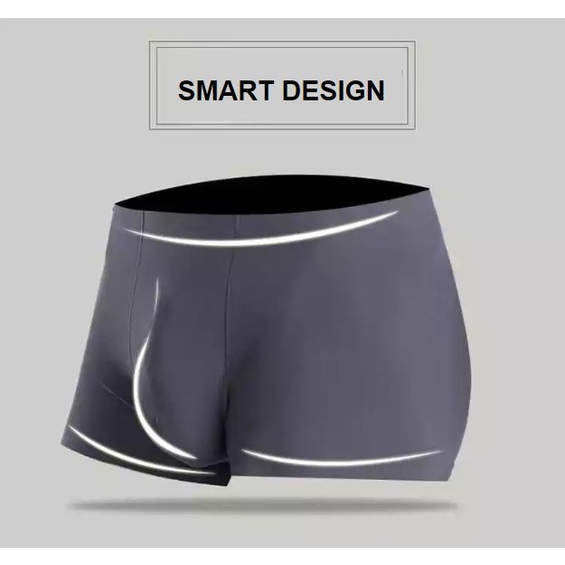 HUBO Ultra-thin Breathable Men Underwear Ice Silk Men's Boxers_thumbnail_7