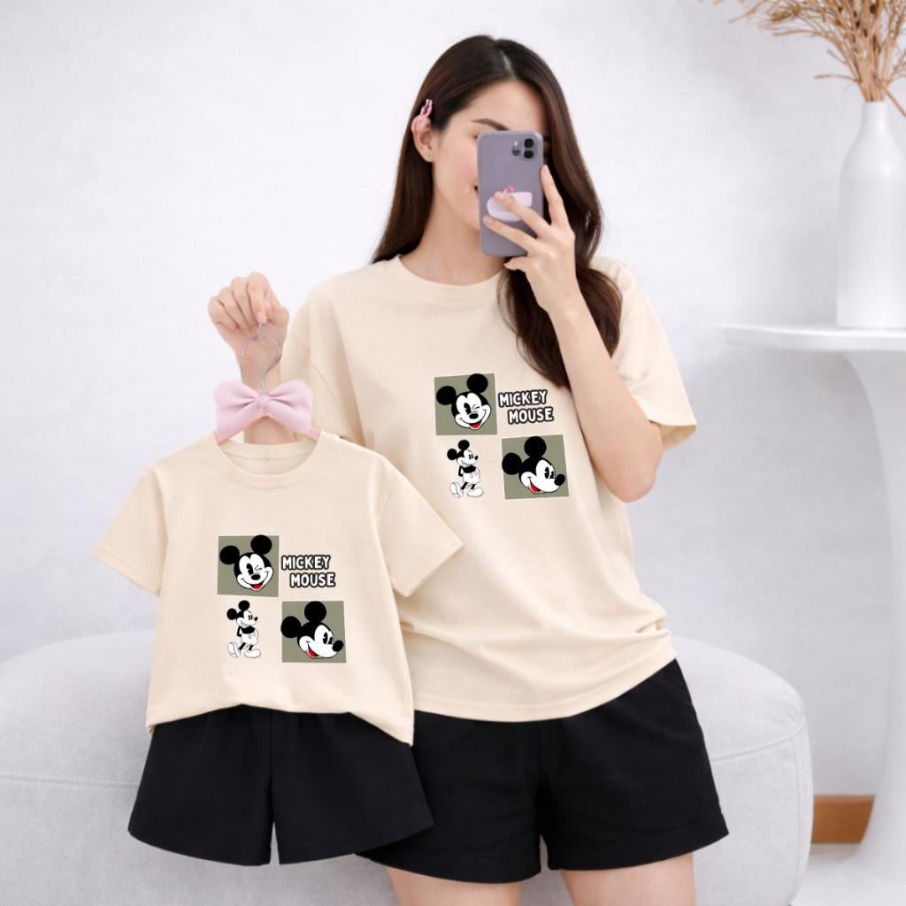 [Form rộng] Set đồ đôi mẹ và bé hình MICKEY - Loza BP632-SB632_thumbnail_7